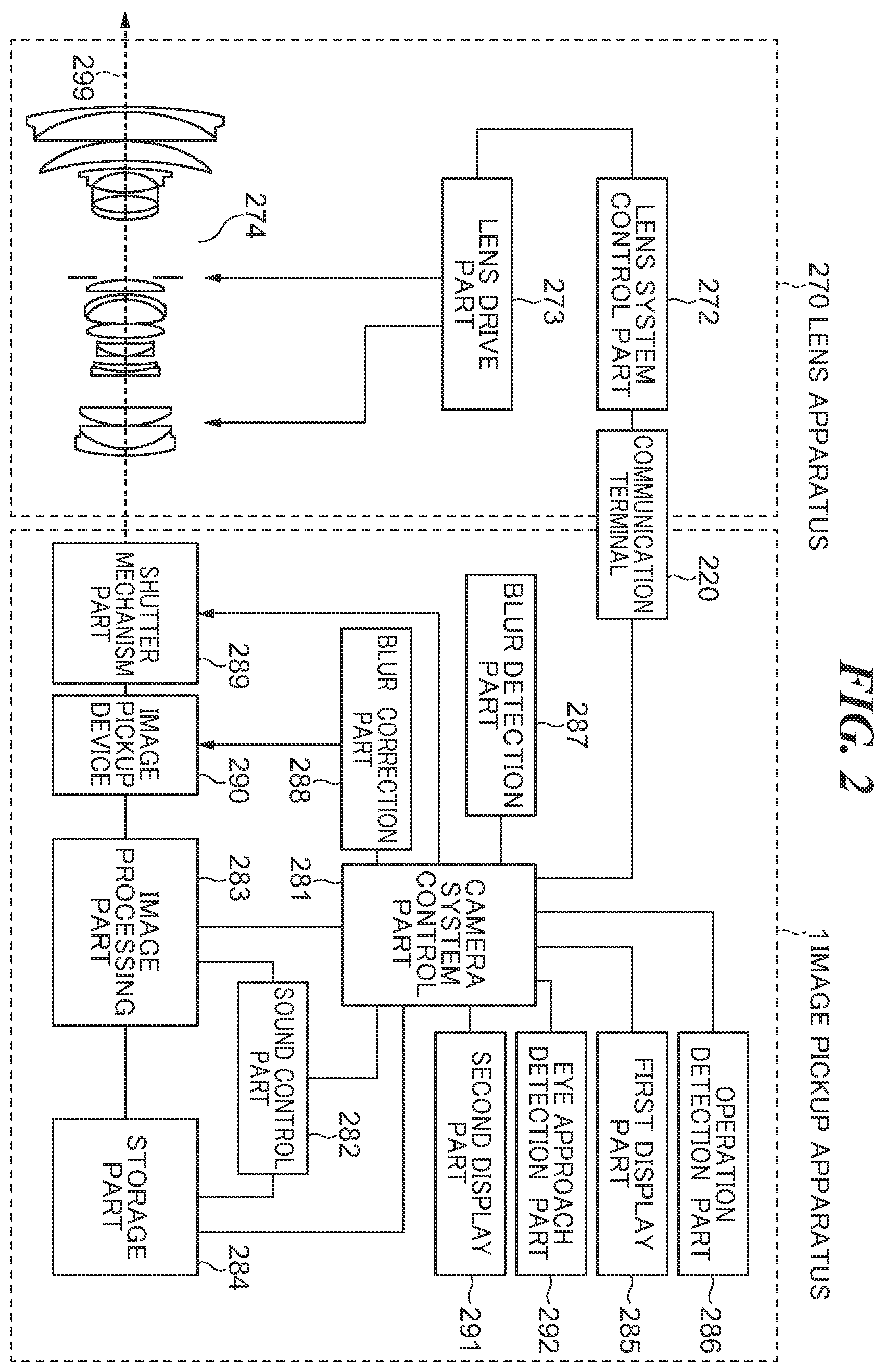 Patent US12155962 Figure 2 – Image pickup apparatus having function of recording voice data, control method for image pickup apparatus, and storage medium