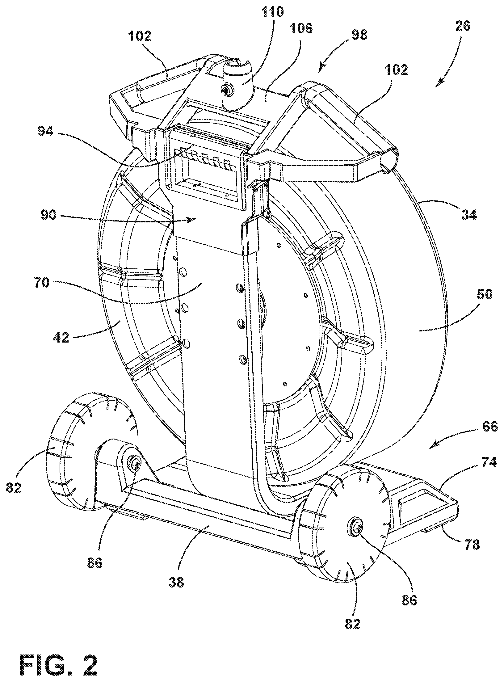 Patent US12155973 Figure 2 – Pipeline inspection device with enhanced image control