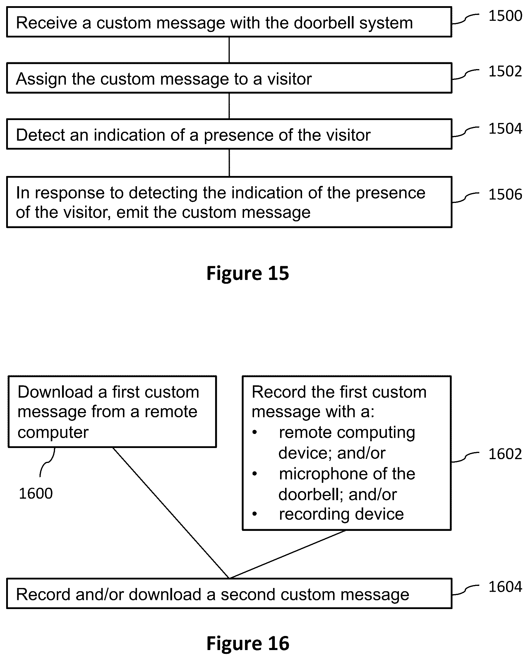 Patent US12155974 Figure 15 – Doorbell communication systems and methods