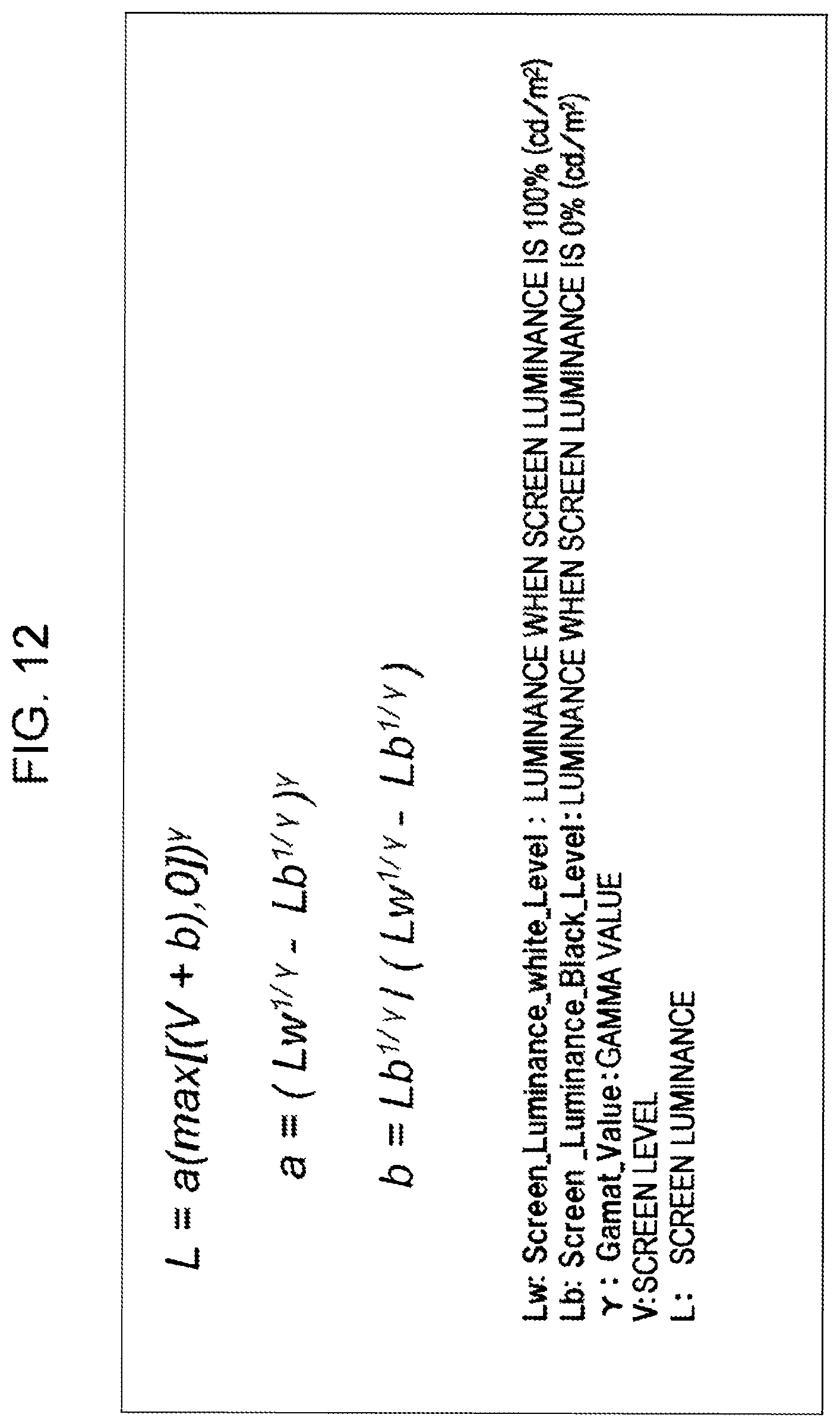 Patent US12155978 Figure 12 – Transmission apparatus, method of transmitting image data in high dynamic range, reception apparatus, method of receiving image data in high dynamic range, and program