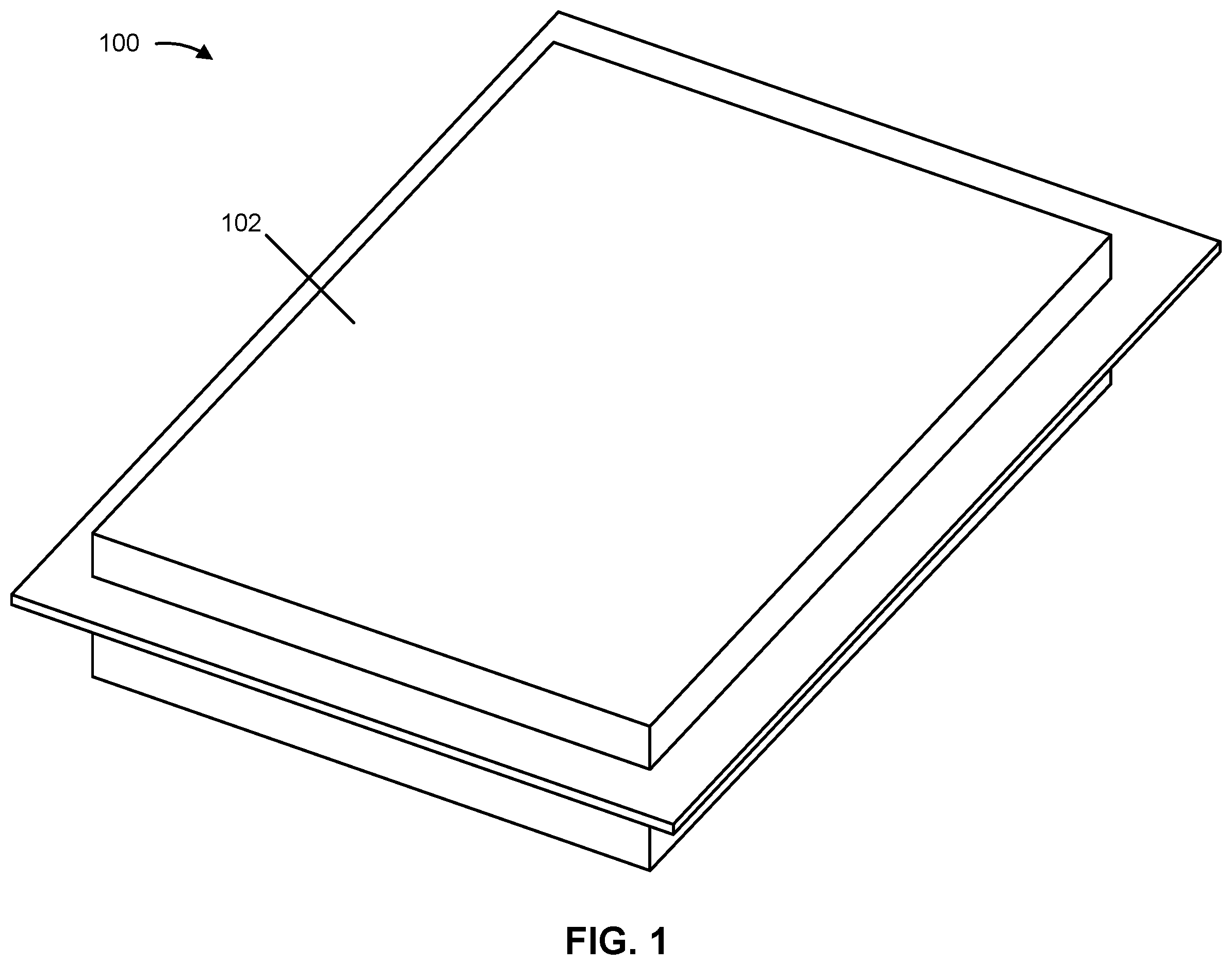 Patent US12155980 Figure 1 – Heater with mounting pads for mechanical, thermal, and opto-mechanical functionality