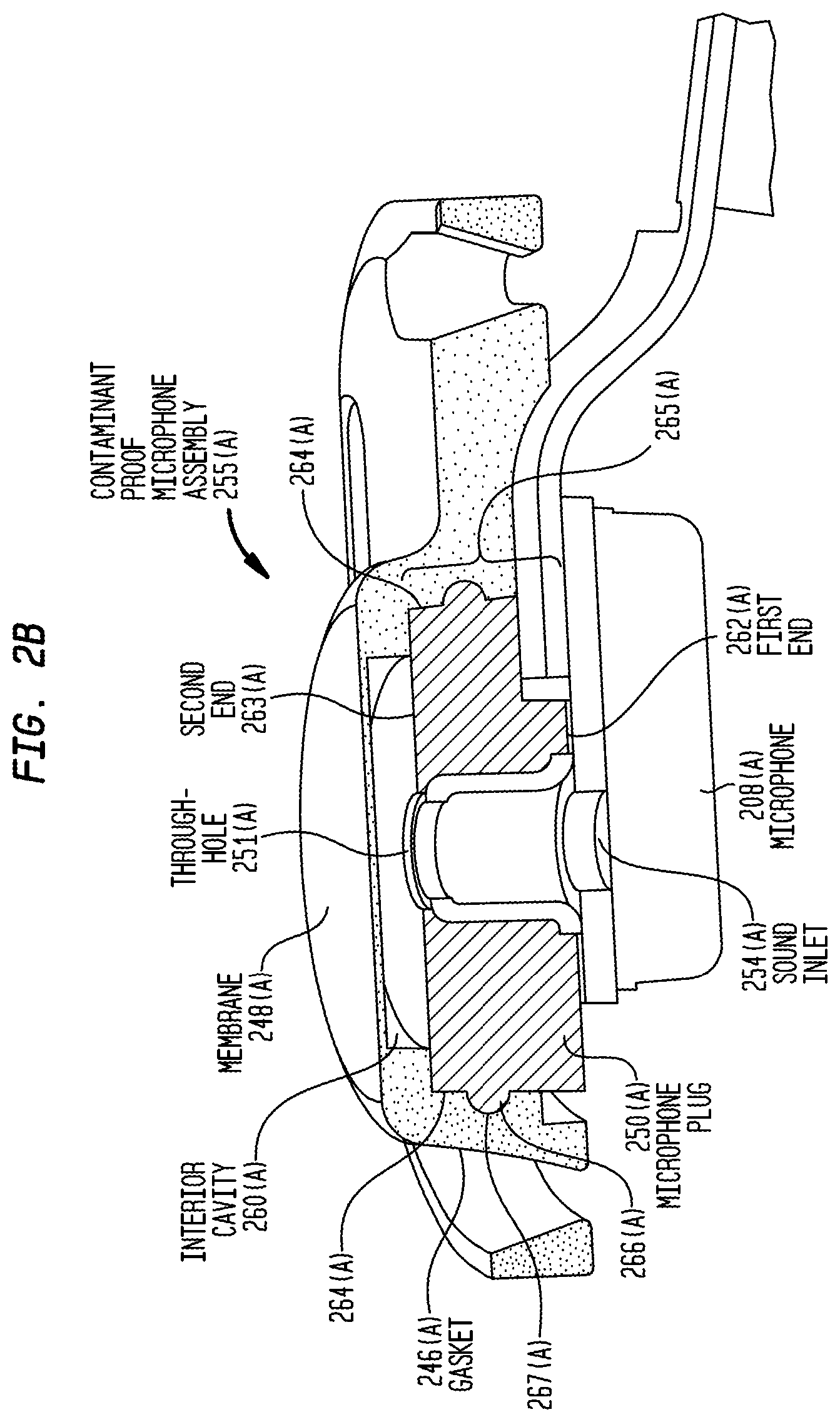 Patent US12155983 Figure 4 – Contaminant-proof microphone assembly