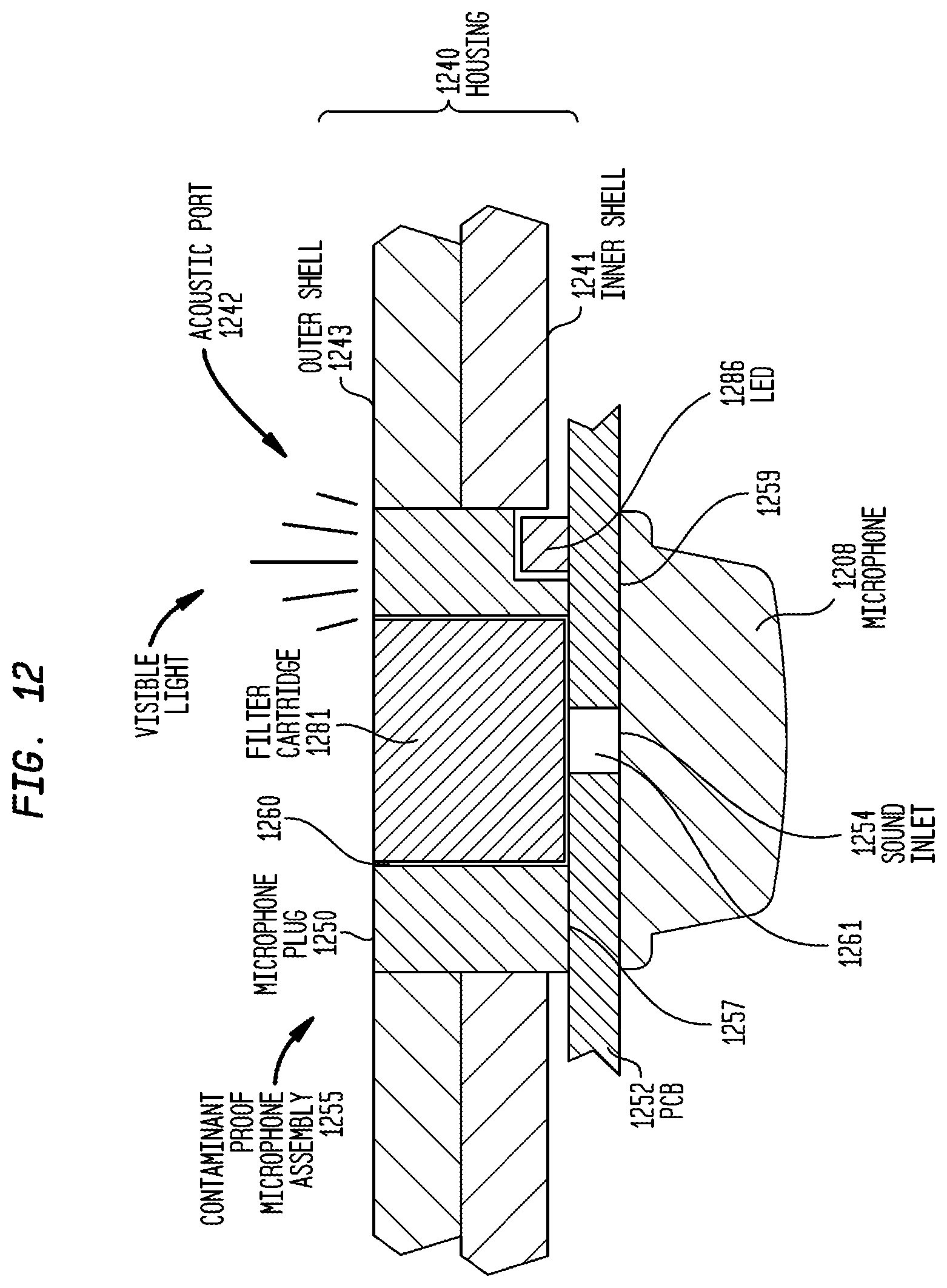Patent US12155983 Figure 17 – Contaminant-proof microphone assembly