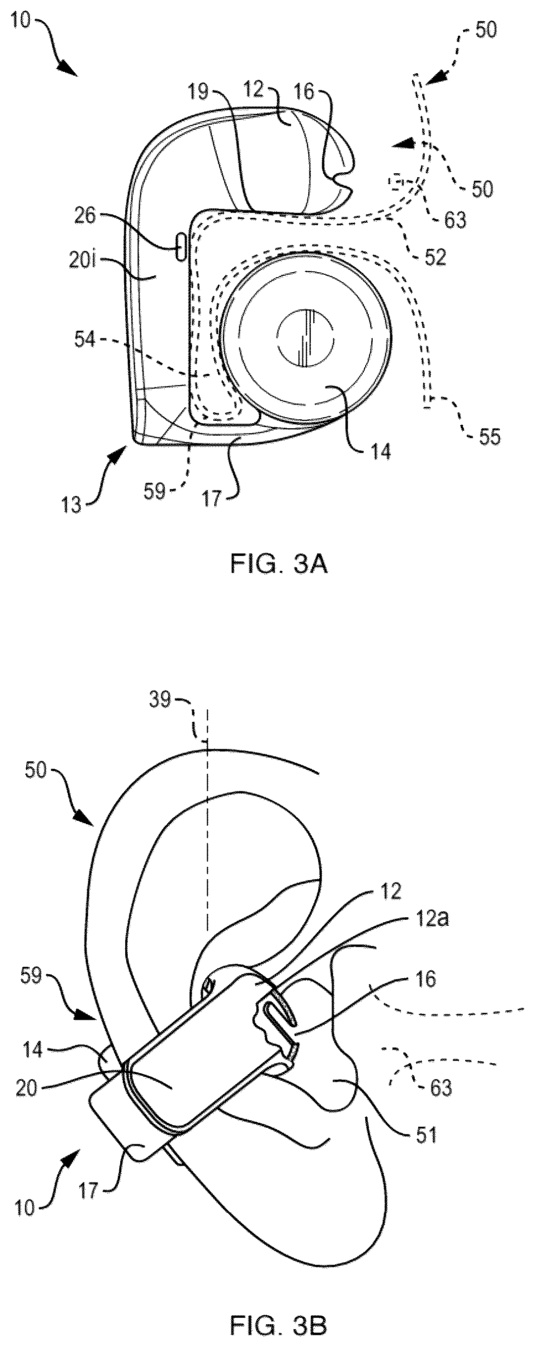 Patent US12155984 Figure 4 – Open-ear headphone