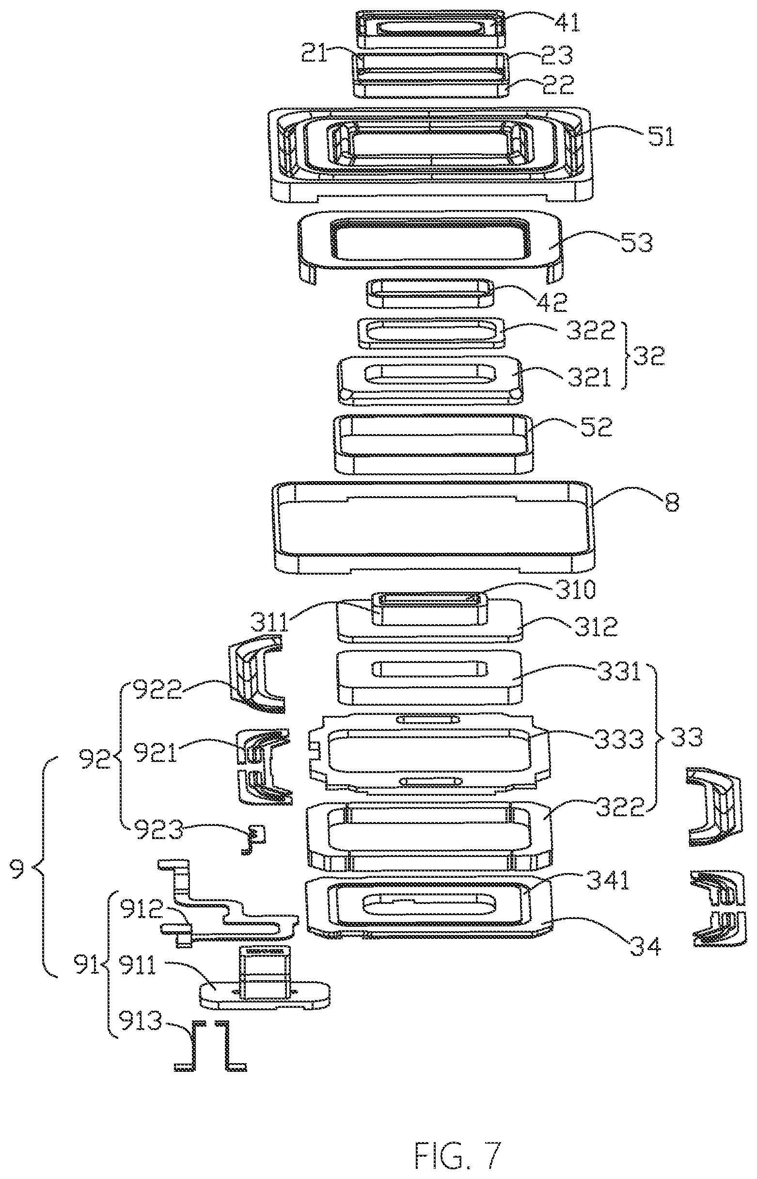 Patent US12155991 Figure 4 – Electronic device with a function of sound