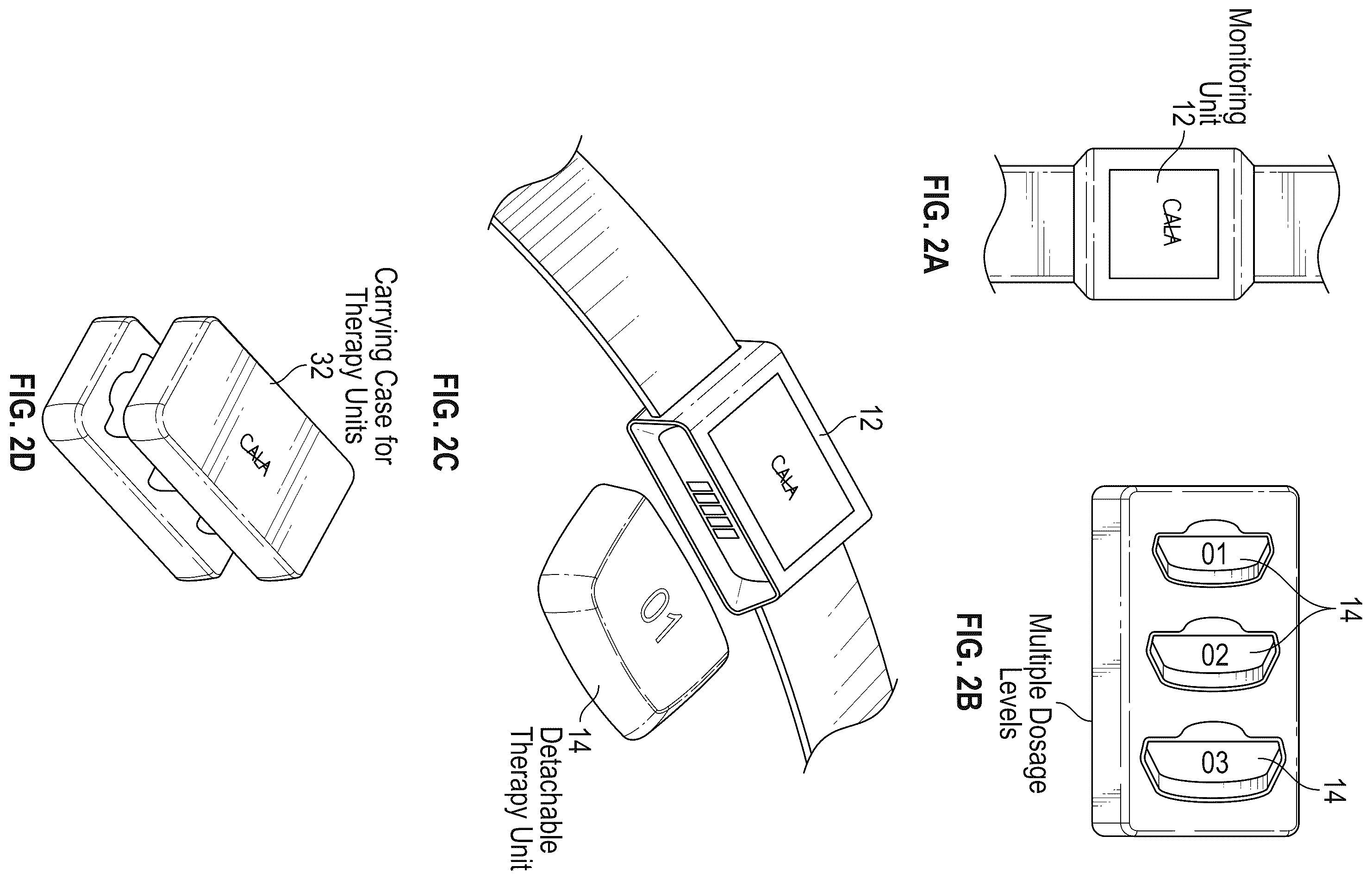 Patent US12157001 Figure 3 – Systems and methods for peripheral nerve stimulation to treat tremor with detachable therapy and monitoring units