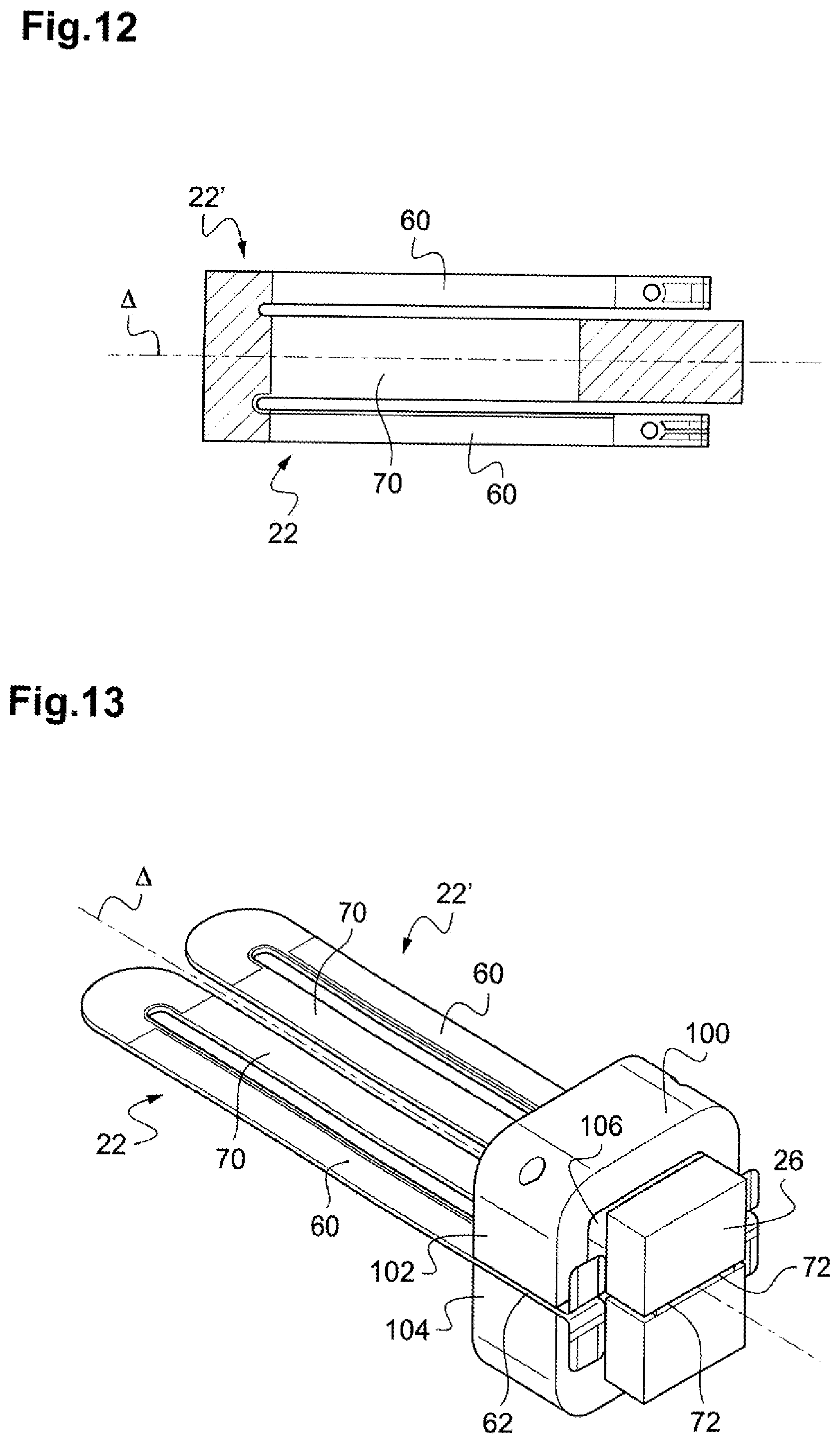 Patent US12157010 Figure 6 – Energy harvesting module with compact-construction piezoelectric transducer, in particular for powering a leadless autonomous cardiaccapsule