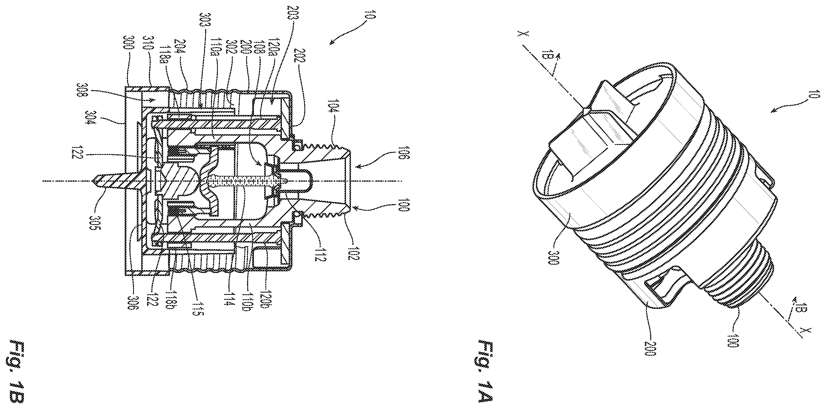 Patent US12157026 Figure 1 – Protected fire protection sprinkler and tool assemblies