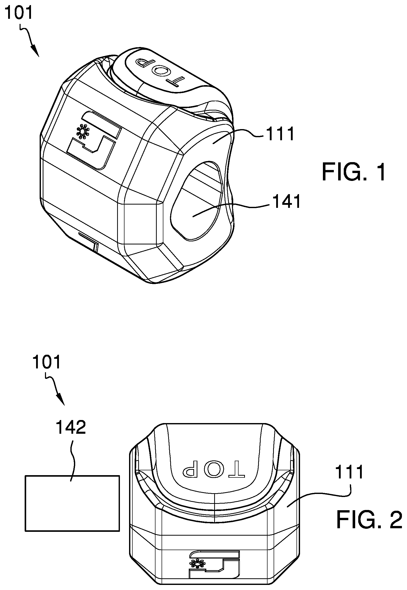 Patent US12157033 Figure 1 – Mouthpiece