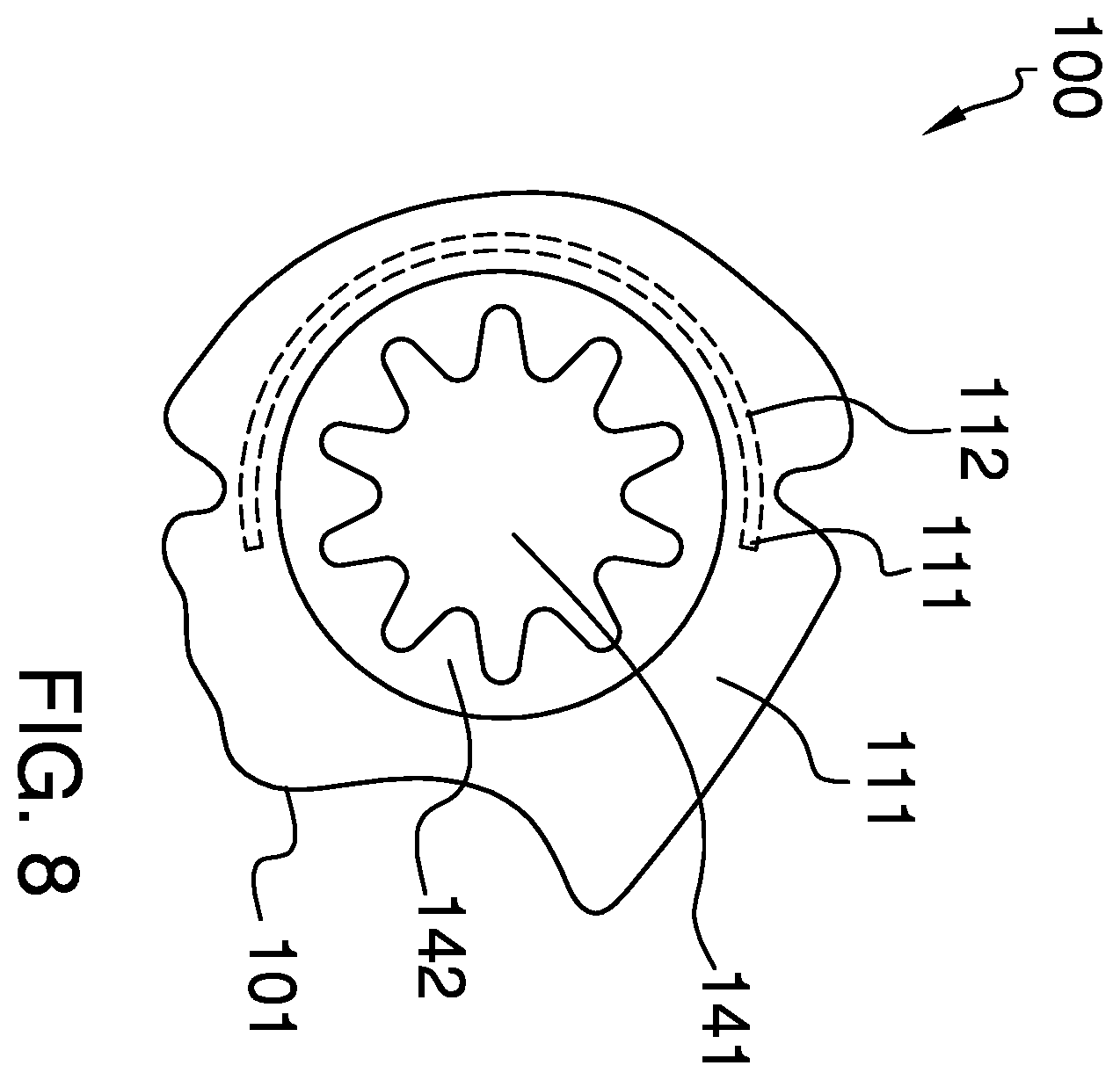 Patent US12157033 Figure 6 – Mouthpiece