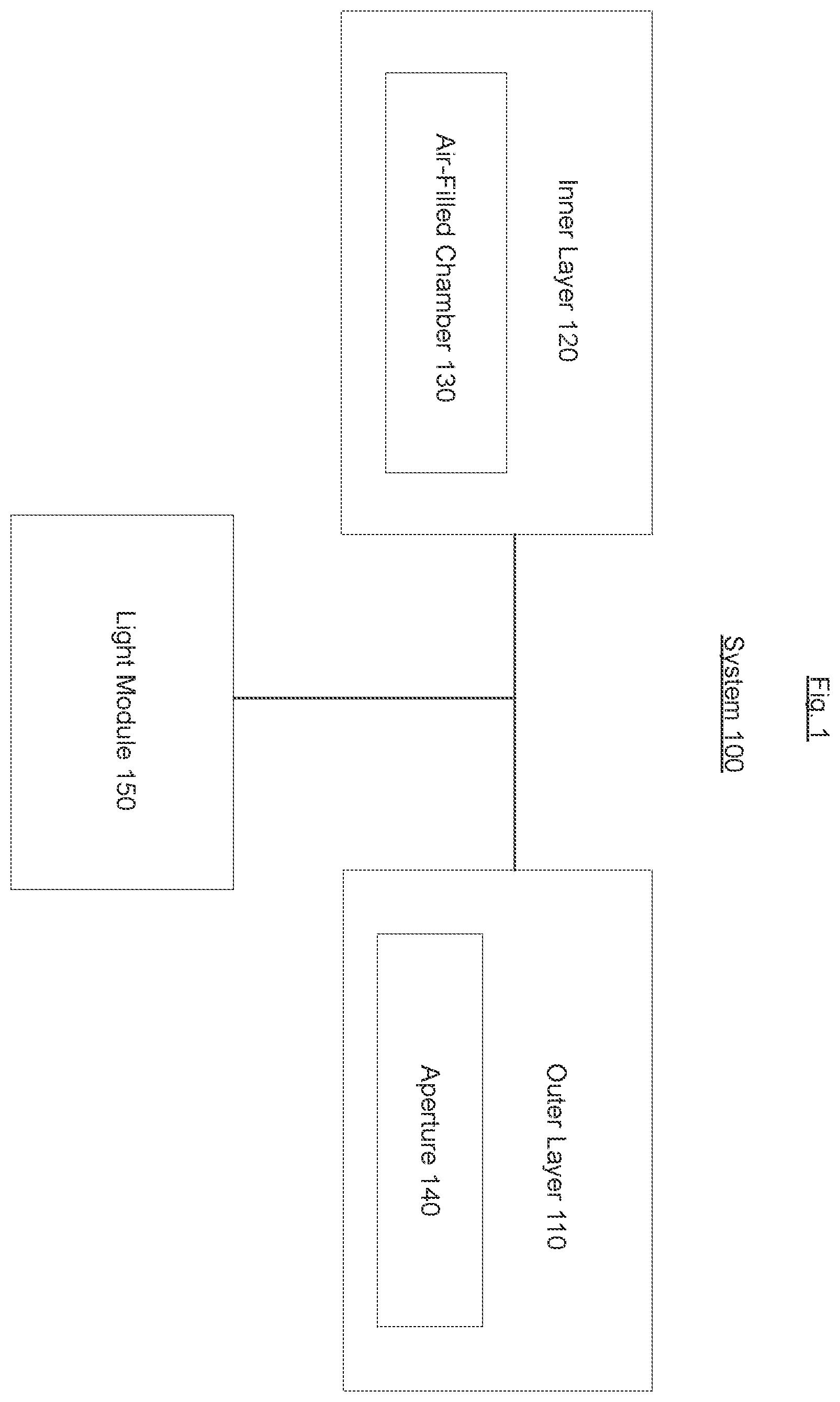 Patent US12157037 Figure 1 – Two layer recreational air-tight object having a patterned illuminated surface