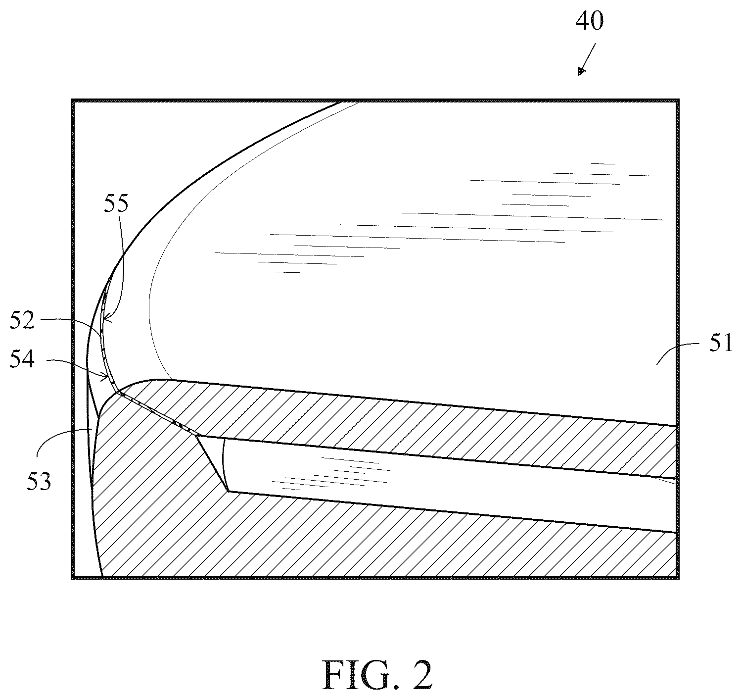 Patent US12157039 Figure 2 – Golf club head with miter joint for brazing