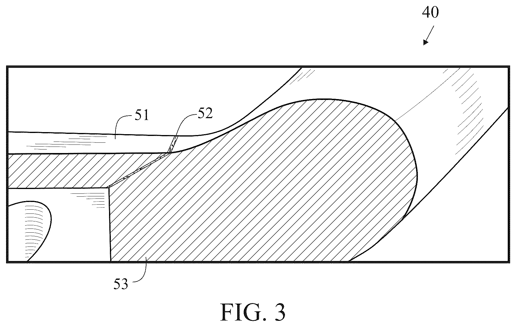 Patent US12157039 Figure 3 – Golf club head with miter joint for brazing