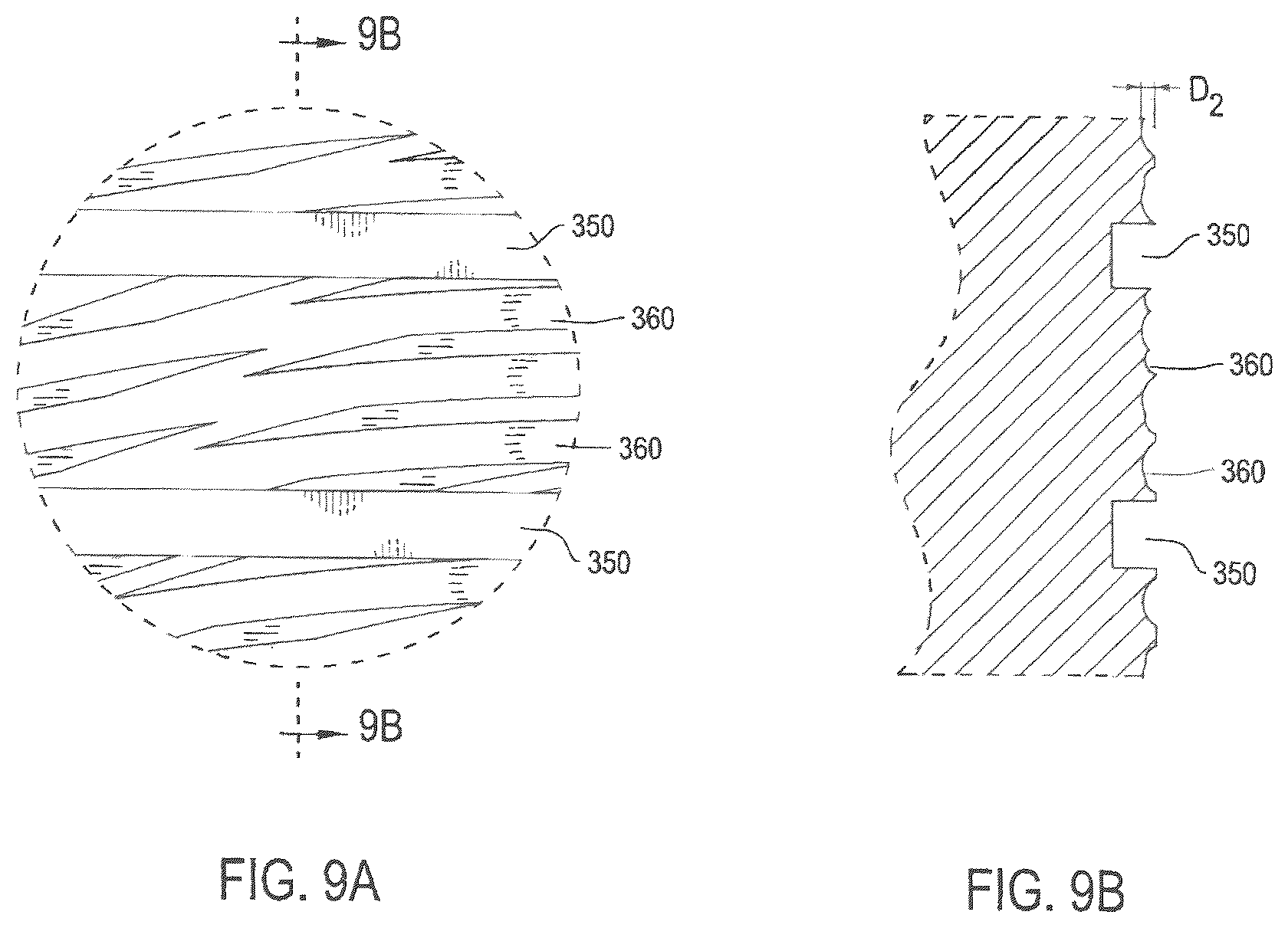 Patent US12157040 Figure 10 – Golf club head with textured striking face