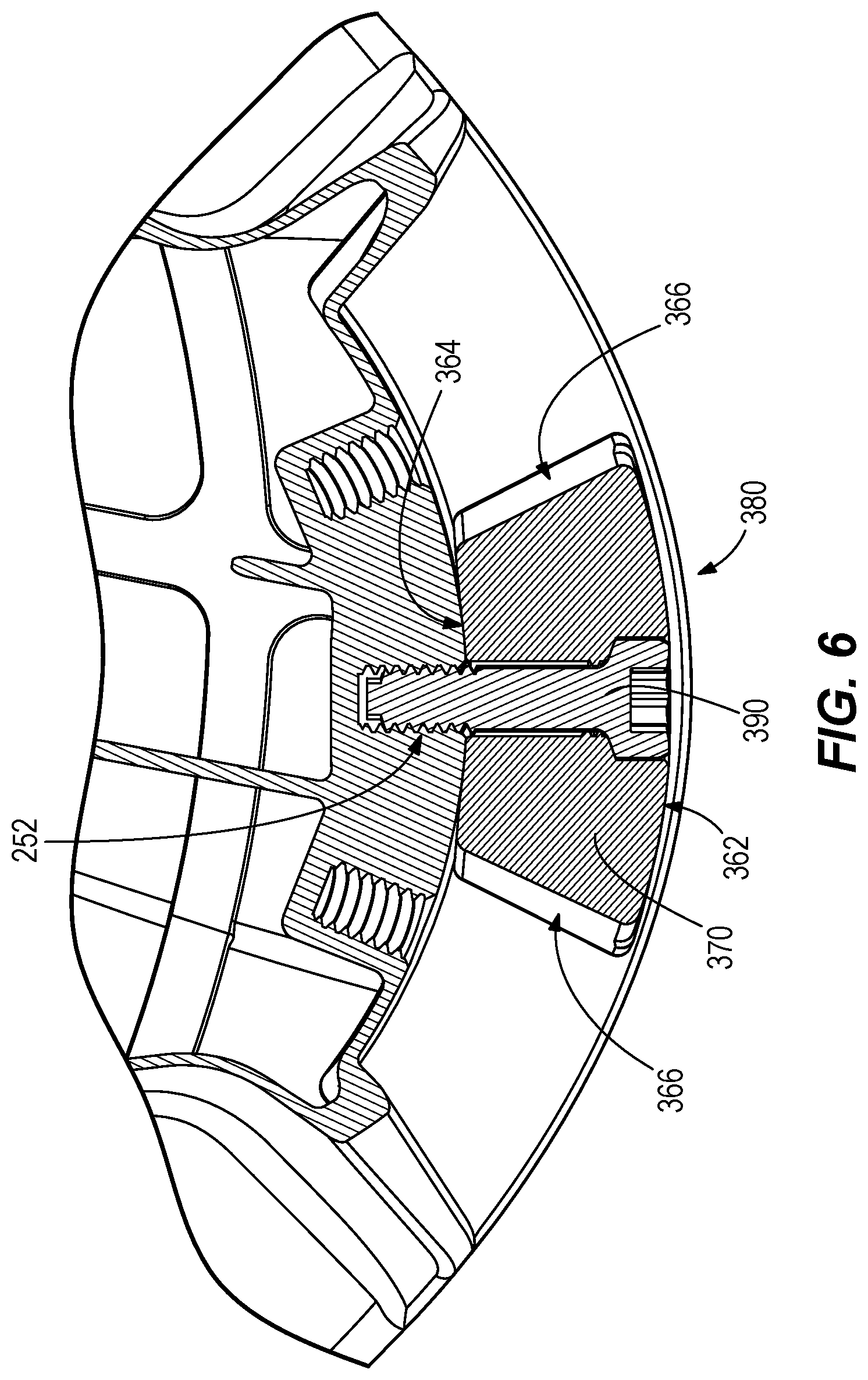 Patent US12157041 Figure 5 – Golf club with adjustable weighting system