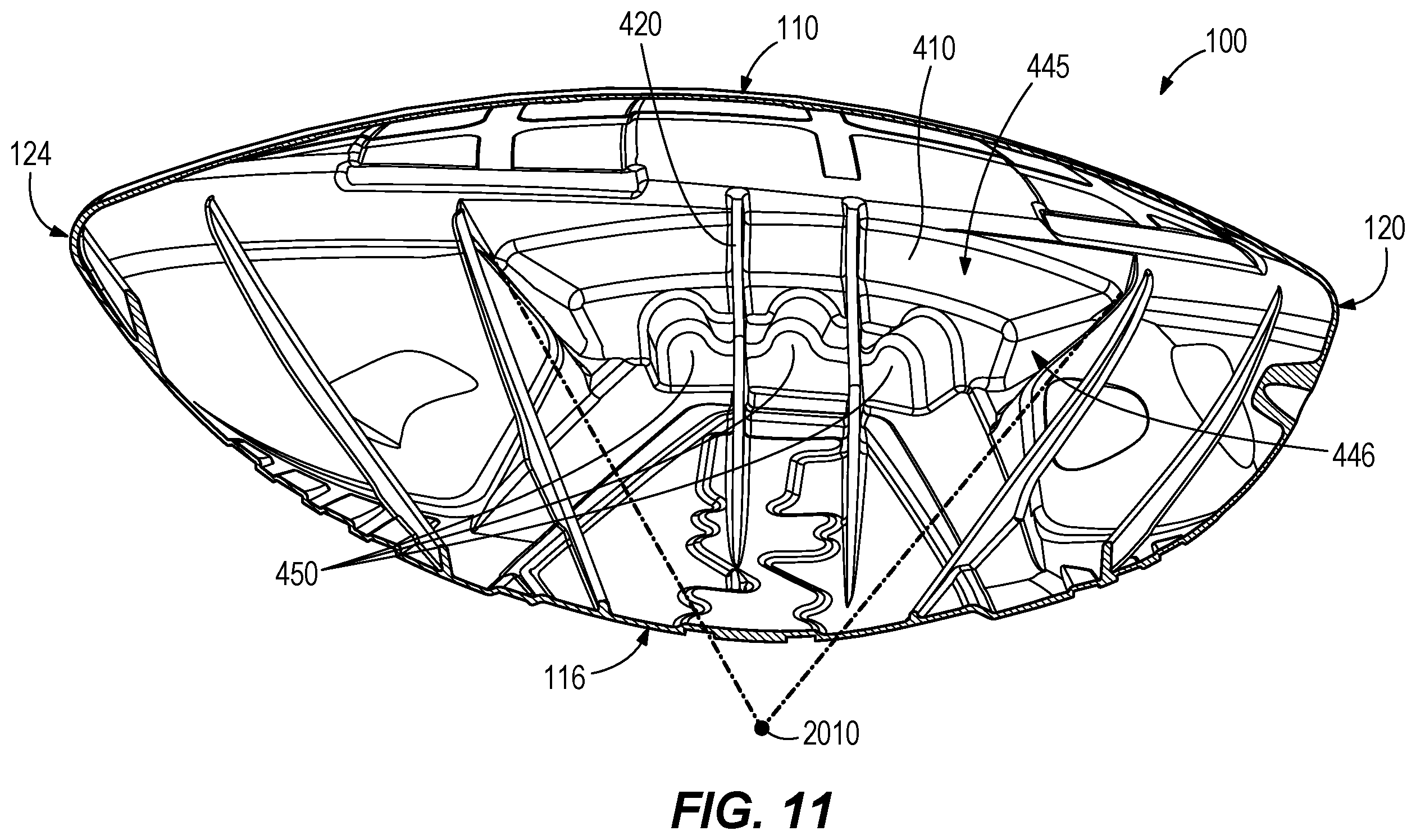 Patent US12157041 Figure 8 – Golf club with adjustable weighting system
