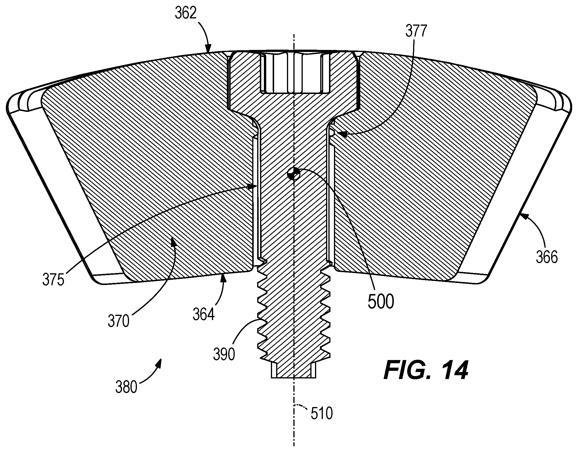 Patent US12157041 Figure 10 – Golf club with adjustable weighting system