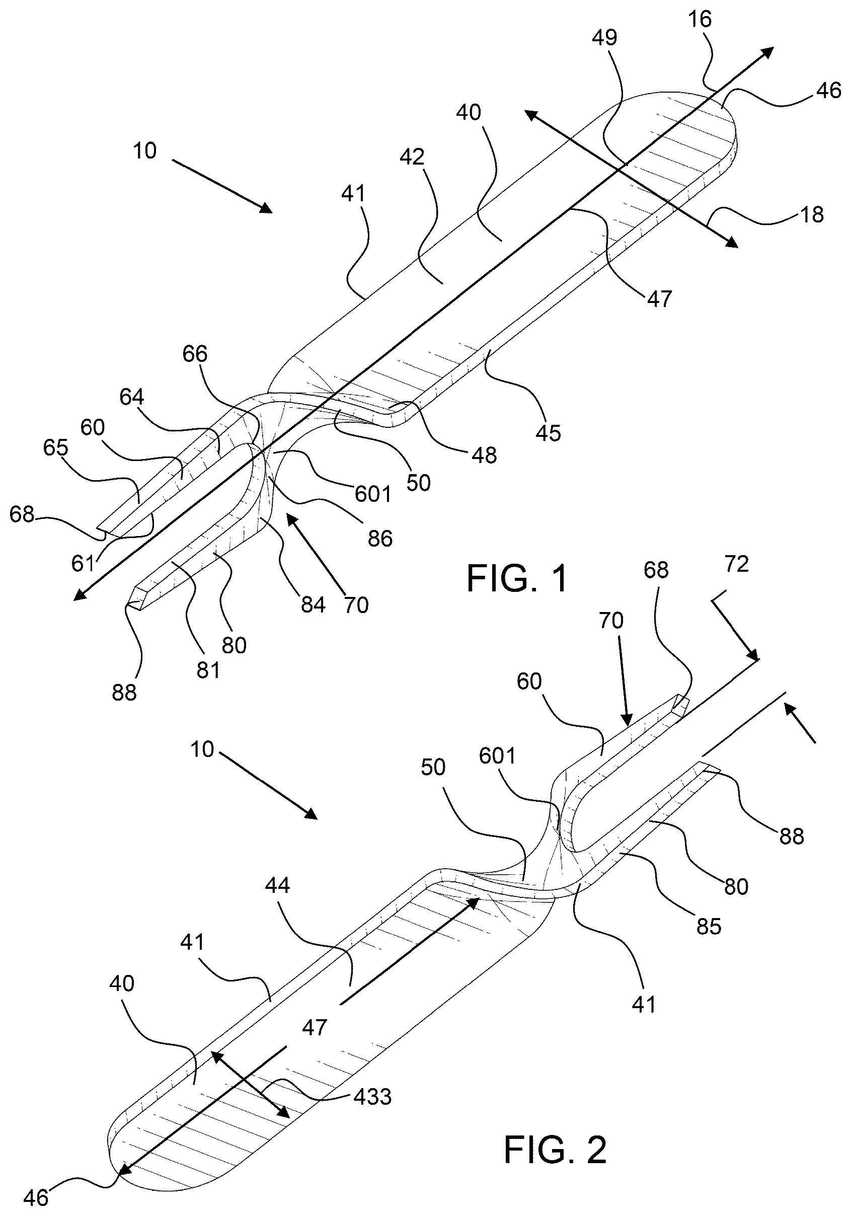 Patent US12157043 Figure 1 – Divot repair tool
