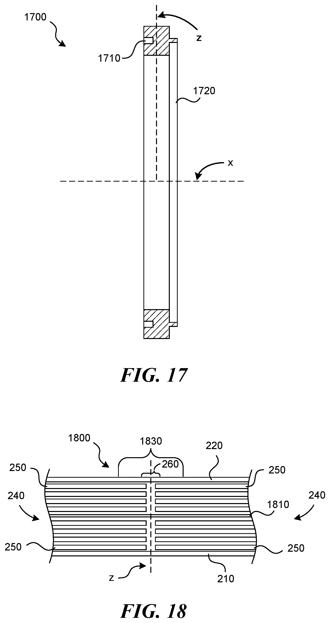 Patent US12157044 Figure 7 – Ball bats with reduced durability regions for deterring alteration