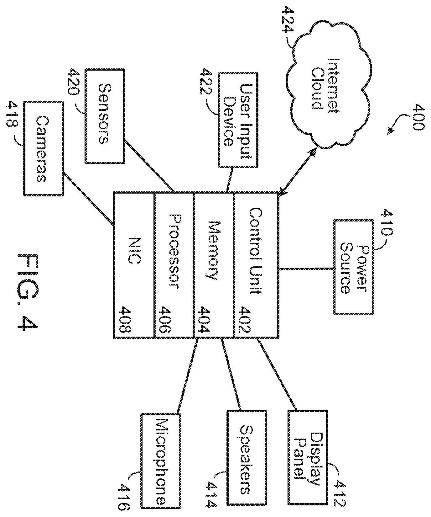 Patent US12157046 Figure 7 – Interactive basketball system
