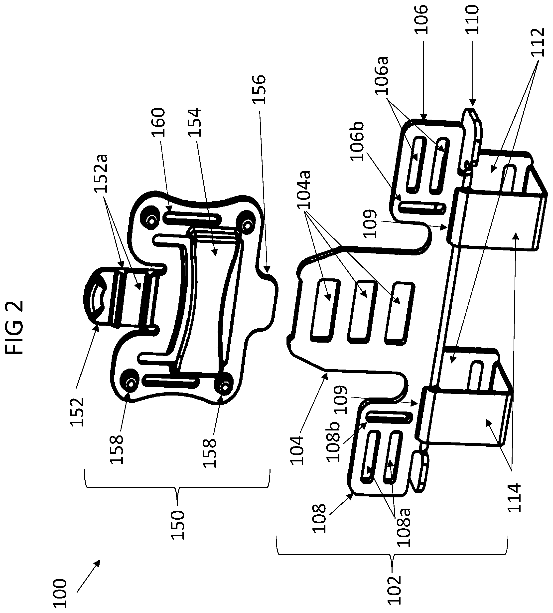 Patent US12157049 Figure 2 – Accessory mounting system for one-wheel electric skateboards and other one and two wheeled vehicles