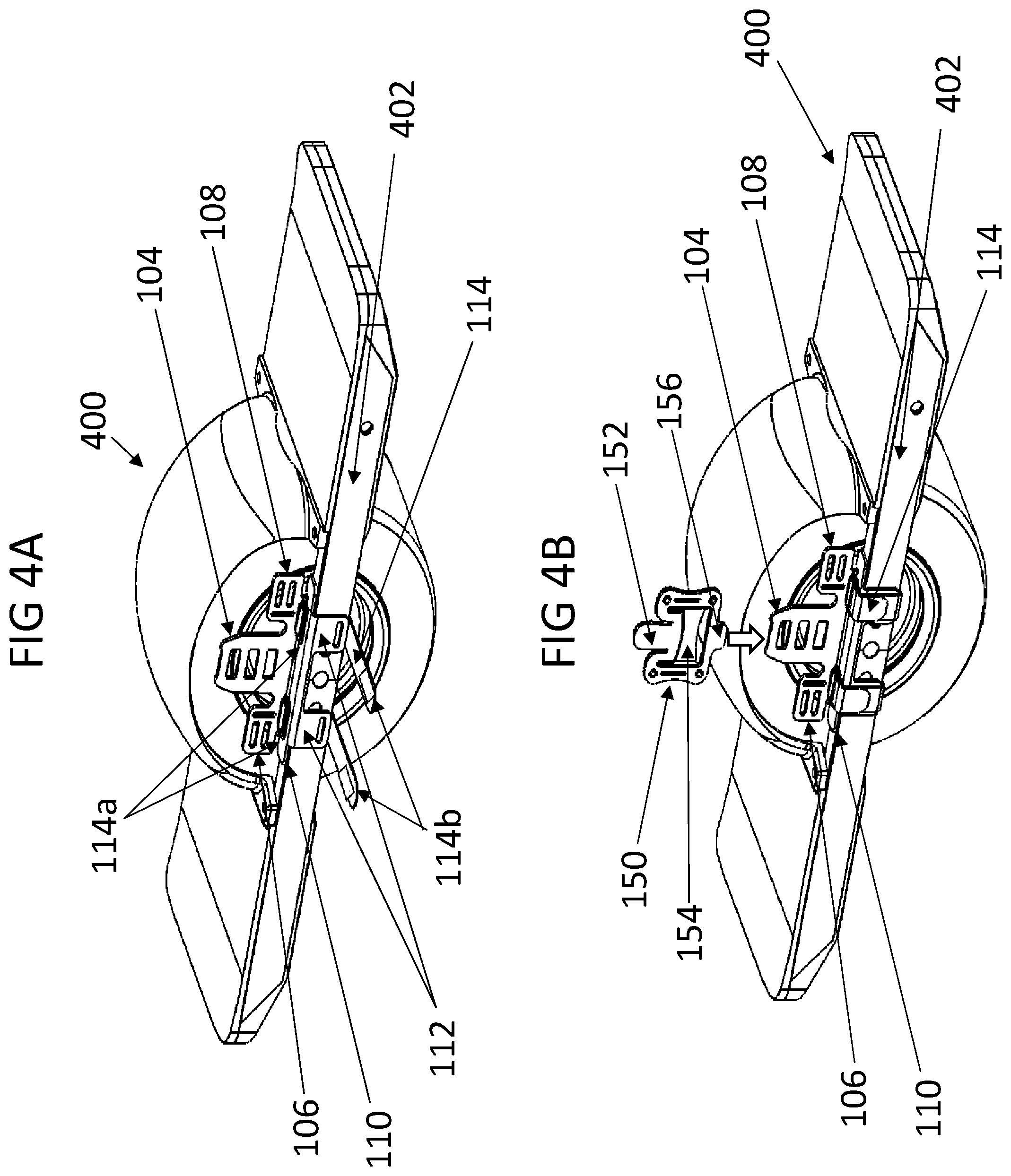 Patent US12157049 Figure 4 – Accessory mounting system for one-wheel electric skateboards and other one and two wheeled vehicles