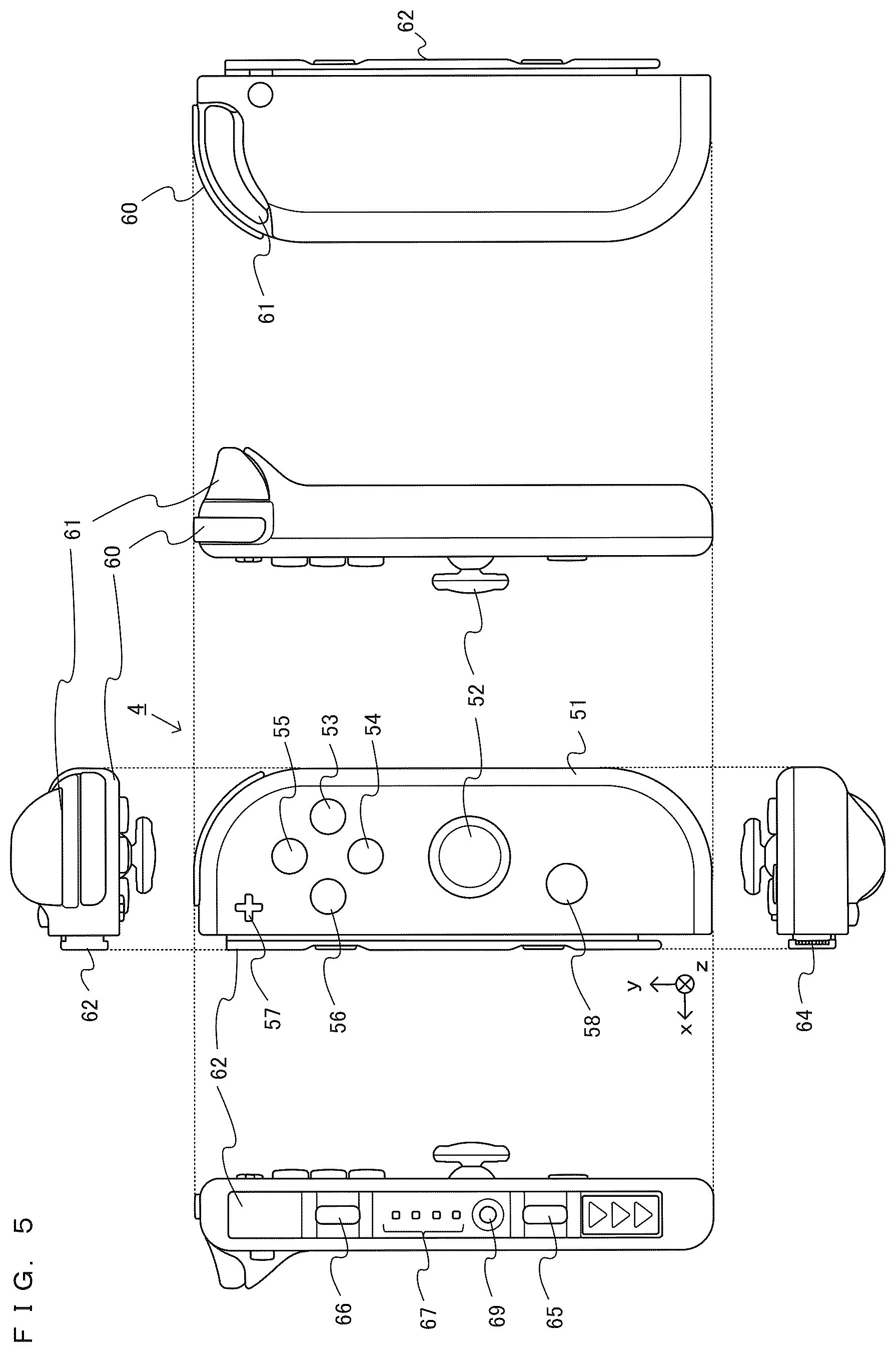 Patent US12157055 Figure 5 – Non-transitory computer-readable storage medium having stored therein game program, information processing apparatus, information processing system, and information processing method
