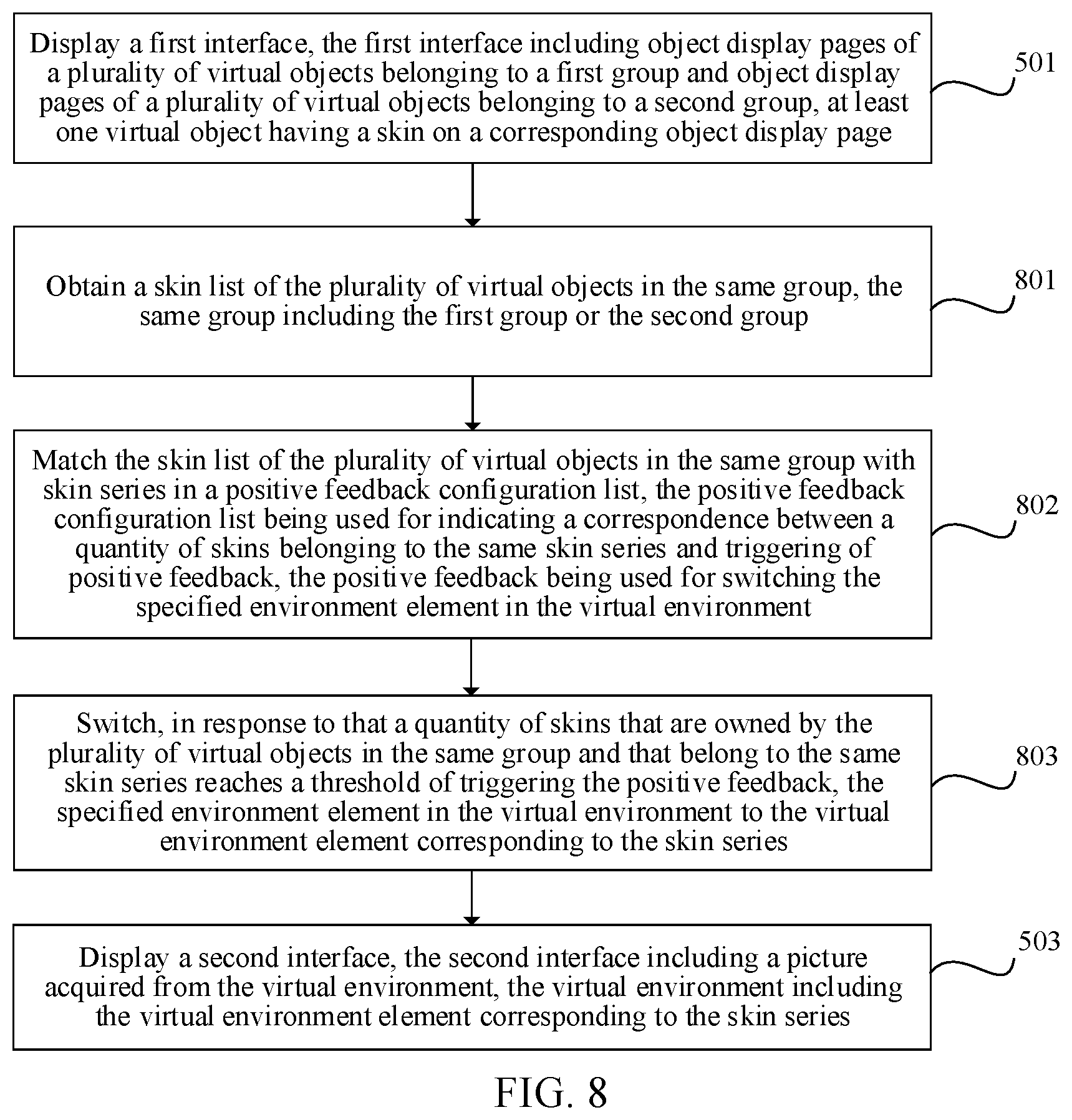 Patent US12157056 Figure 6 – Virtual environment display method and apparatus, device, and storage medium