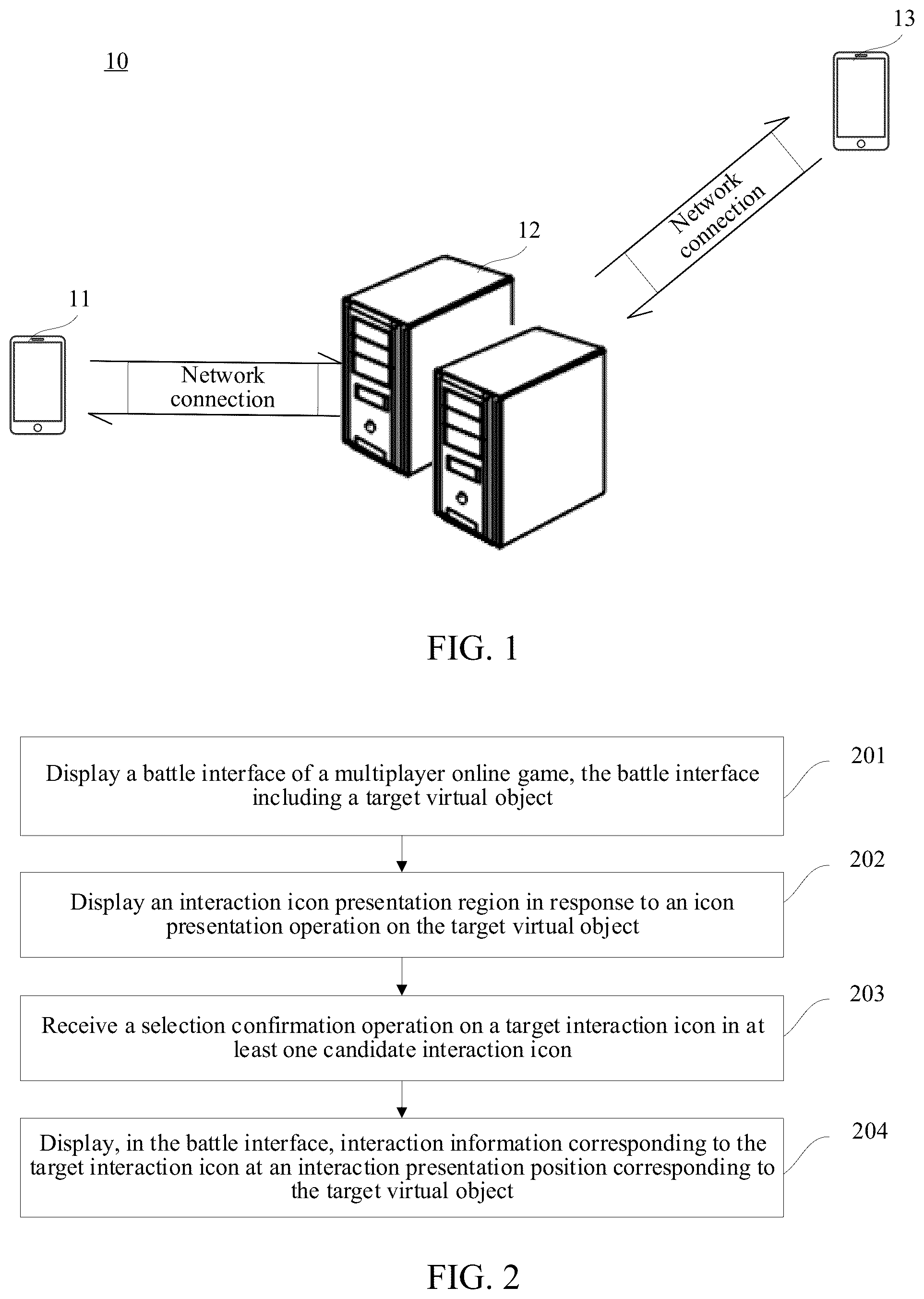 Patent US12157058 Figure 1 – Interaction information processing method and apparatus, terminal, and storage medium
