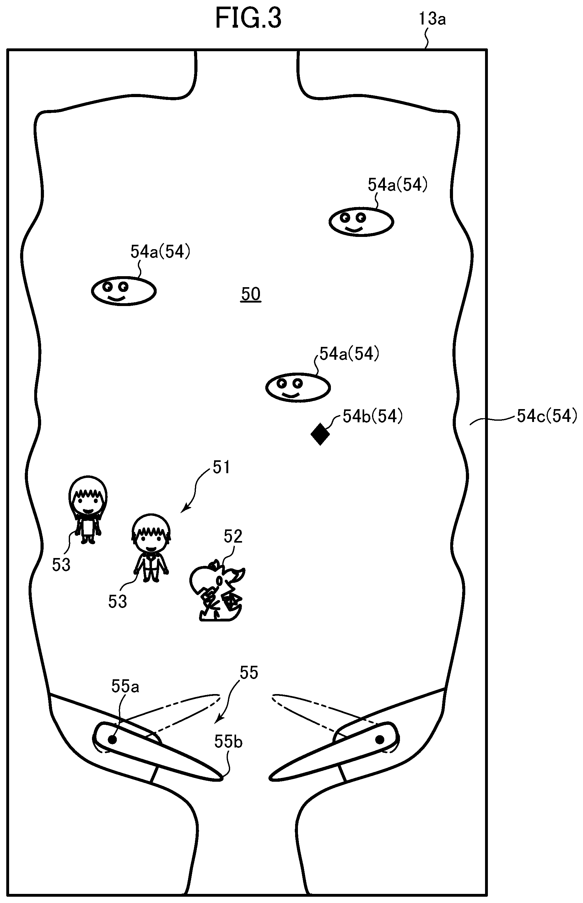Patent US12157061 Figure 2 – Program, electronic device, method, and system