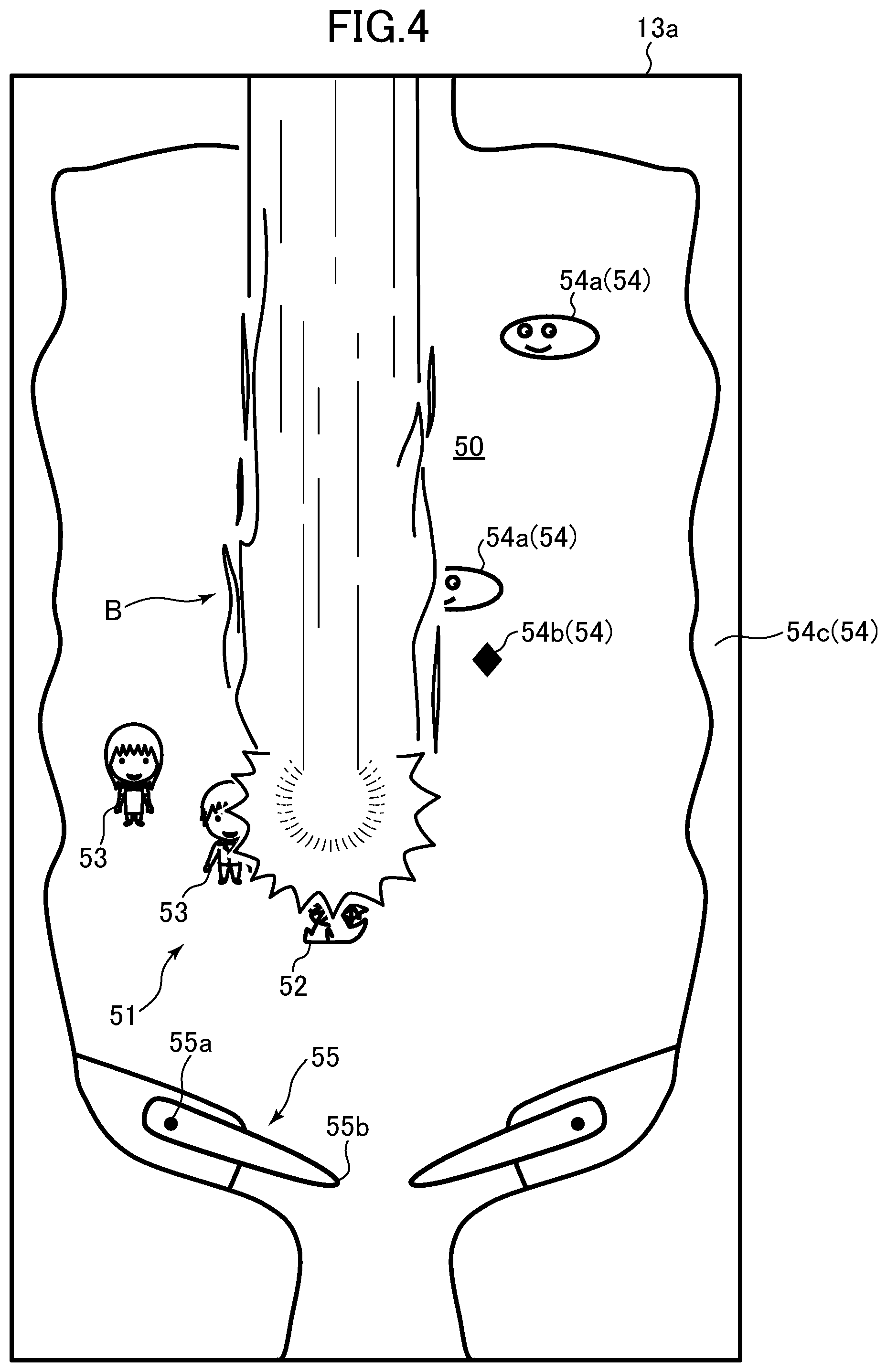 Patent US12157061 Figure 3 – Program, electronic device, method, and system