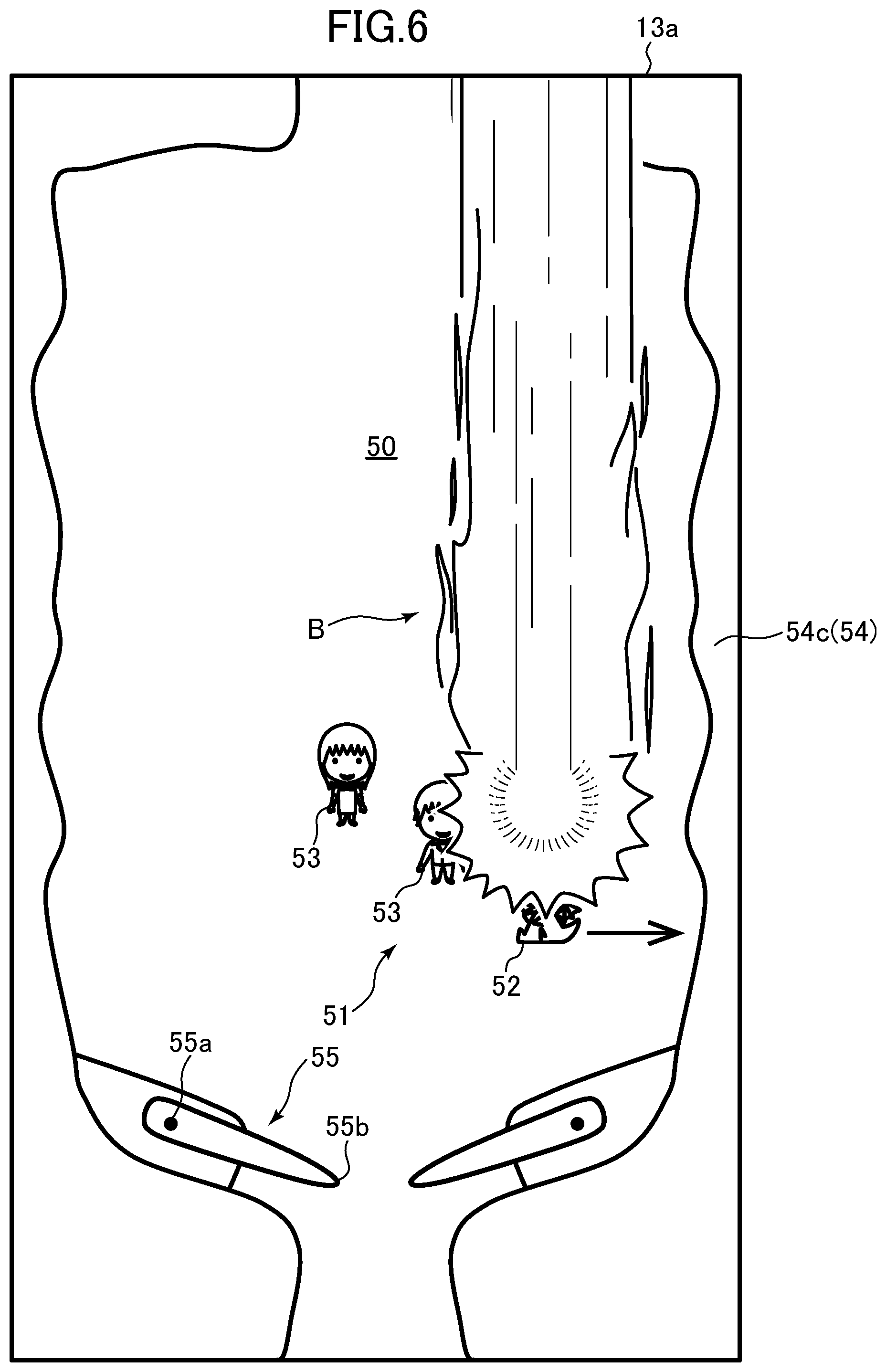 Patent US12157061 Figure 5 – Program, electronic device, method, and system