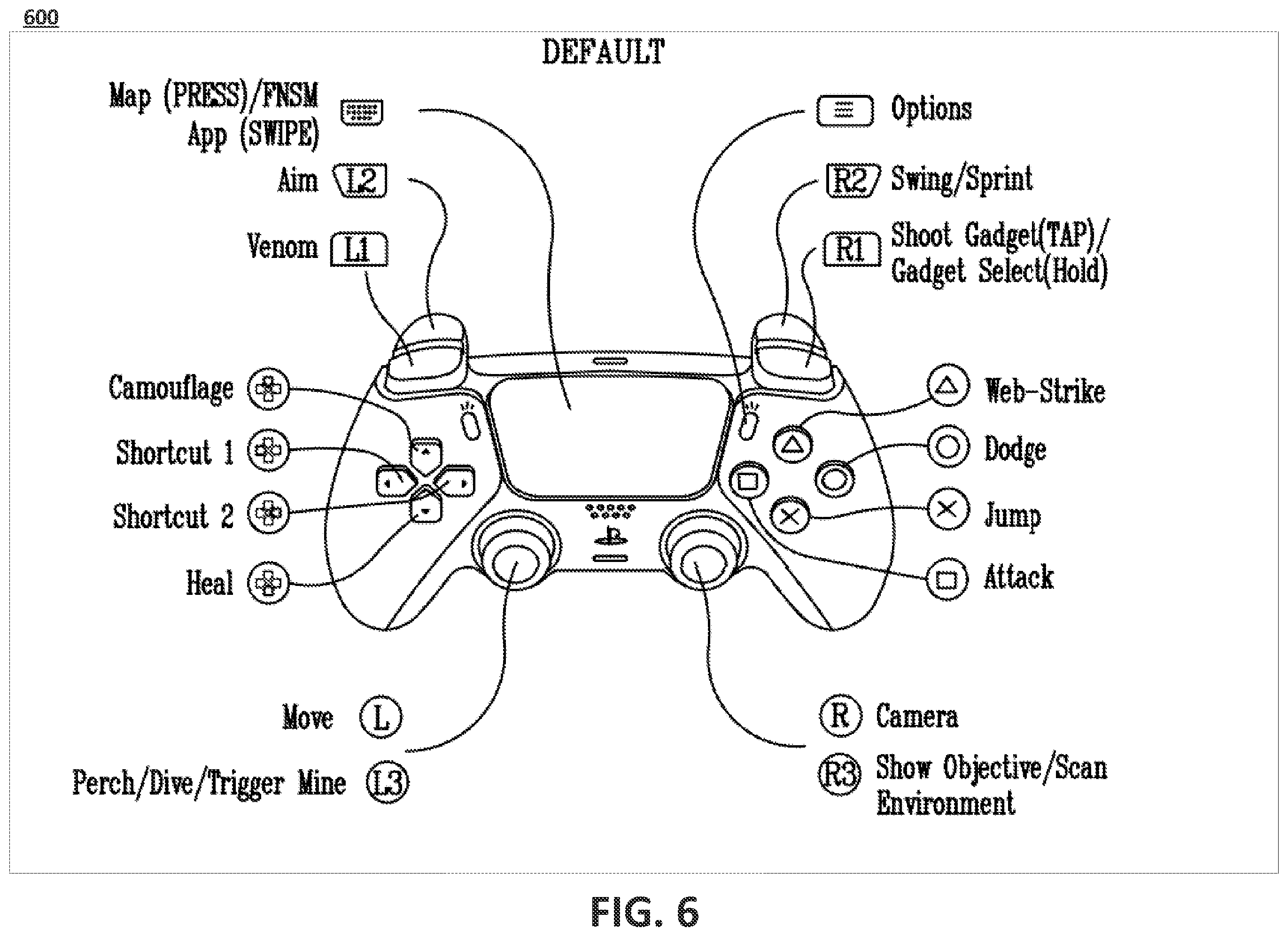Patent US12157062 Figure 6 – Virtual dojo