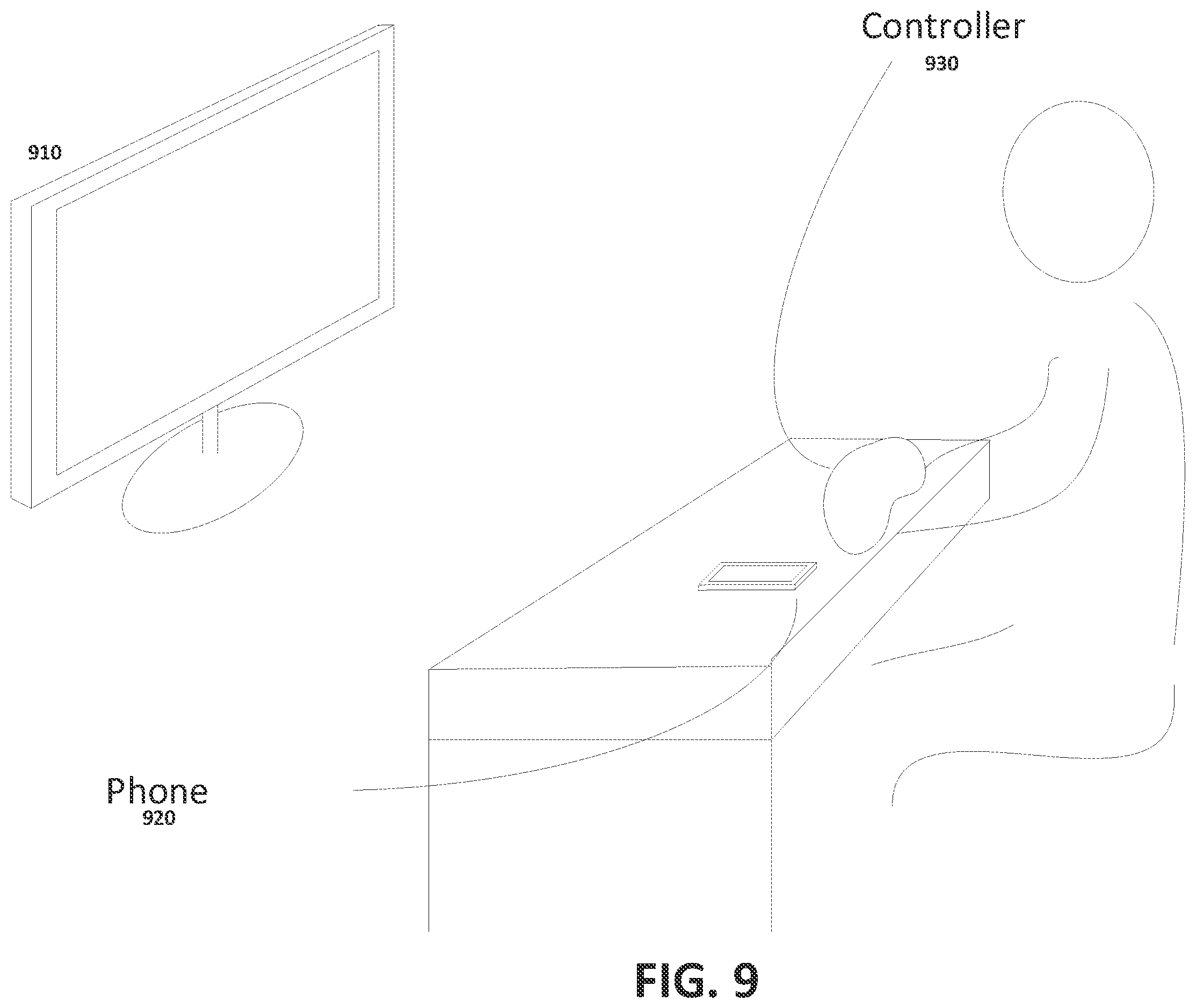 Patent US12157062 Figure 9 – Virtual dojo