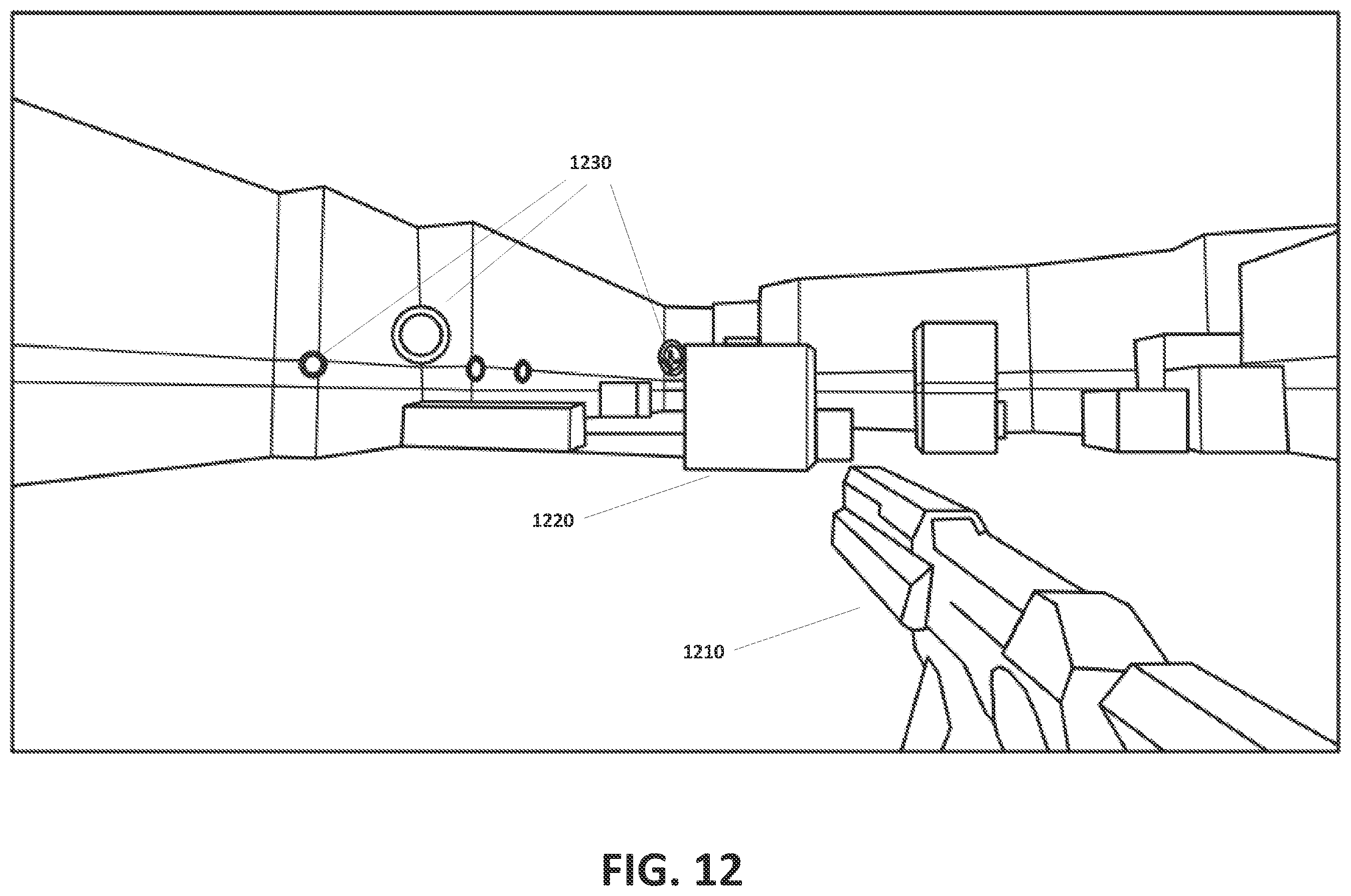 Patent US12157062 Figure 12 – Virtual dojo