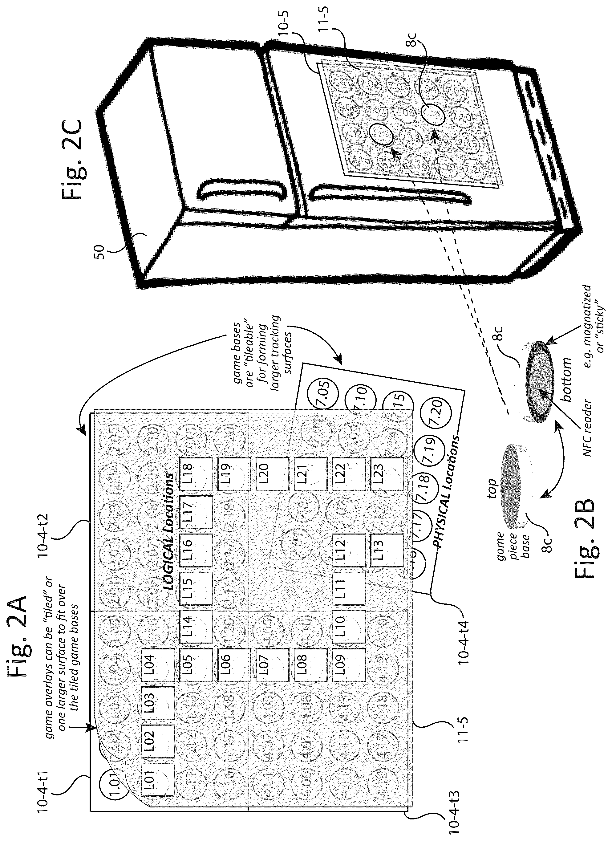Patent US12157064 Figure 2 – Physical-virtual game board and content delivery platform