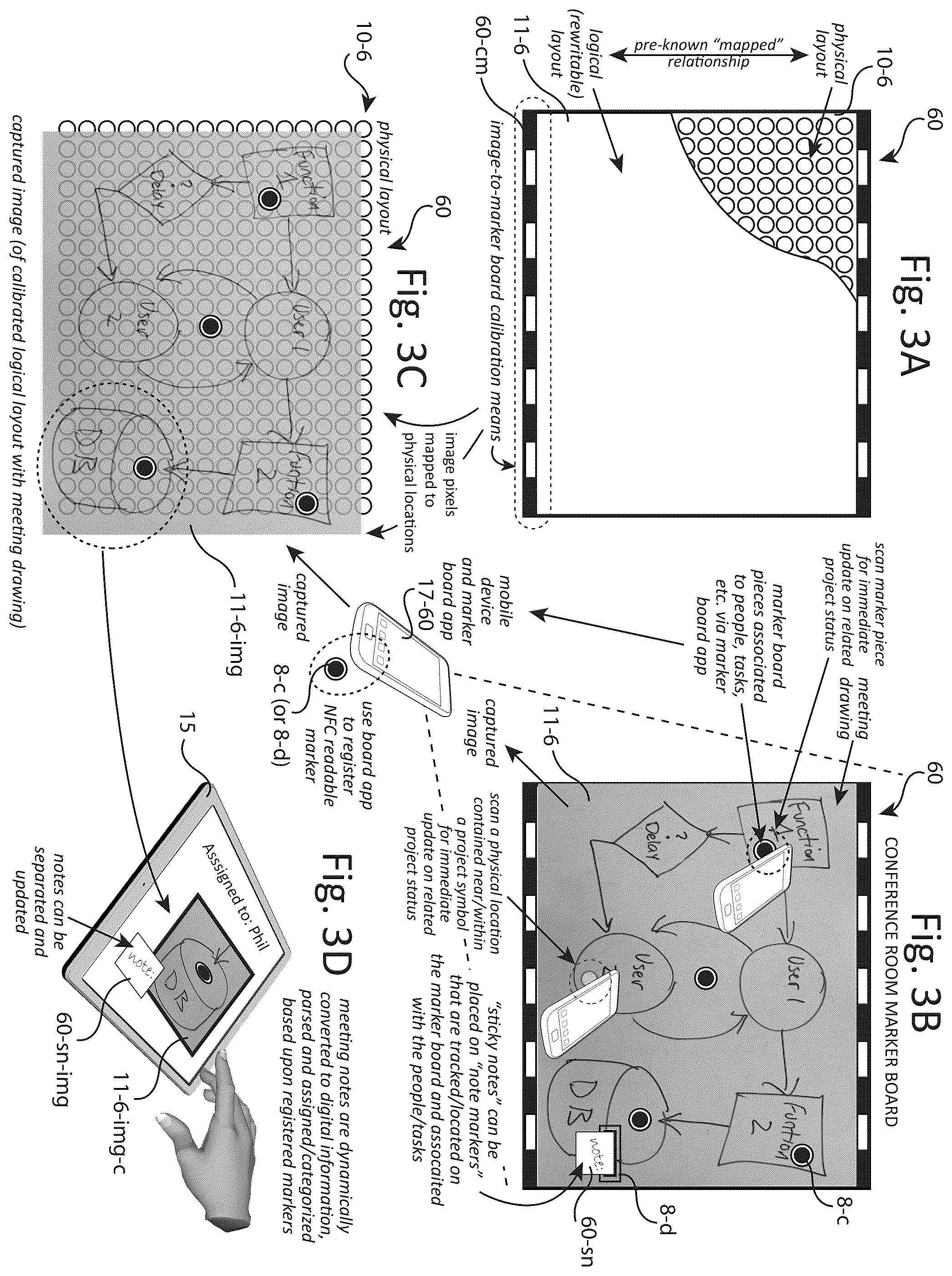 Patent US12157064 Figure 3 – Physical-virtual game board and content delivery platform