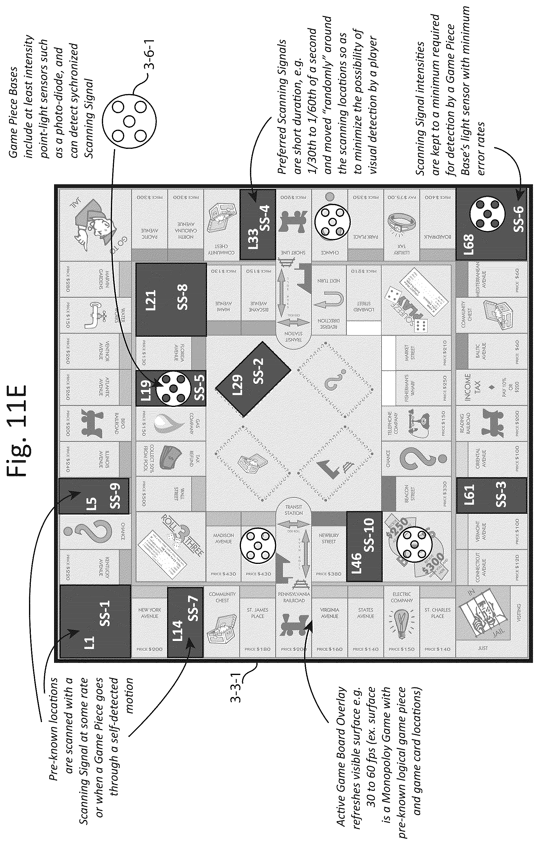 Patent US12157064 Figure 18 – Physical-virtual game board and content delivery platform