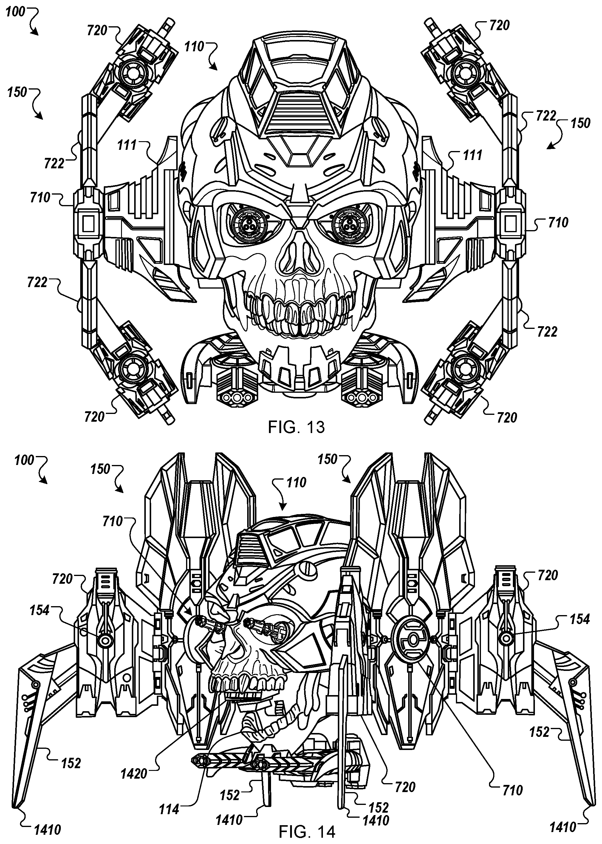 Patent US12157066 Figure 9 – Toy vehicle with modular seat