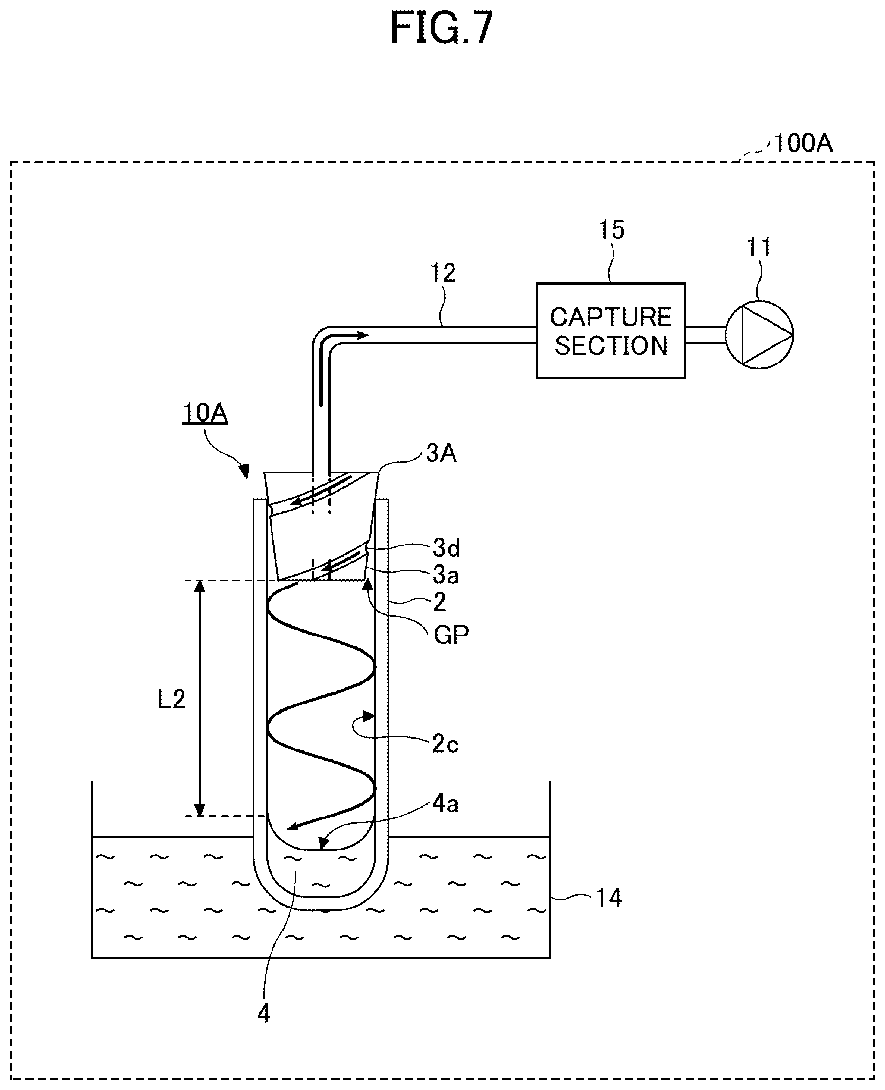 Patent US12157070 Figure 7 – Separation instrument, separation device, separation system, and separation method