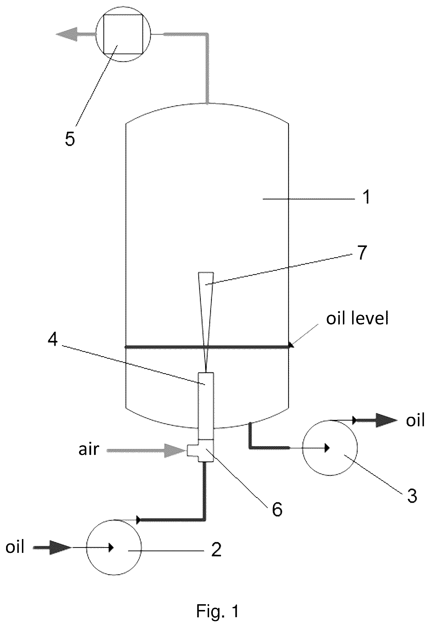 Patent US12157074 — Dehydrating and degassing unit — Figure 1