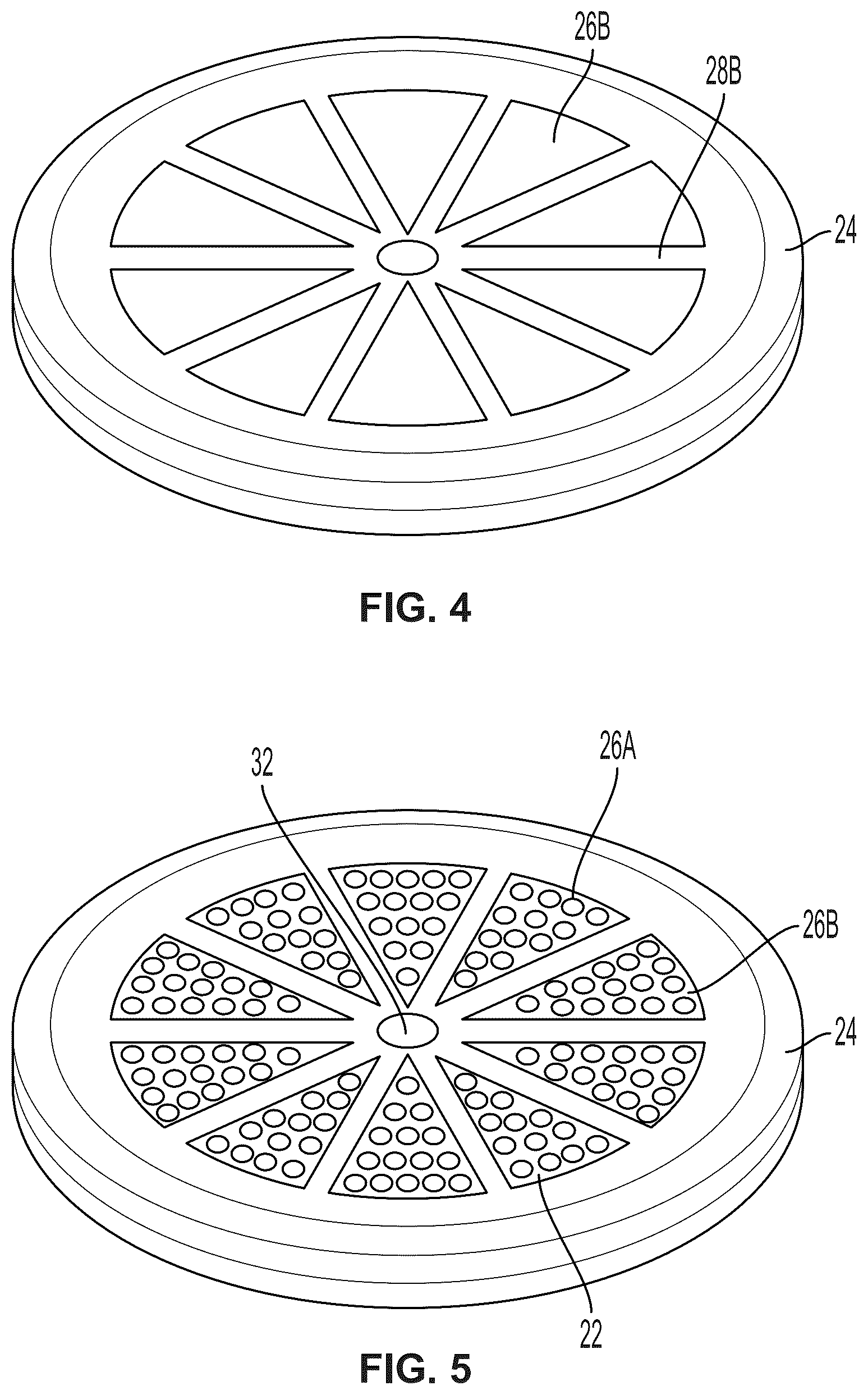 Patent US12157076 Figure 4 – Fractionation tray with adjustable open area for cleaning and/or throughput control