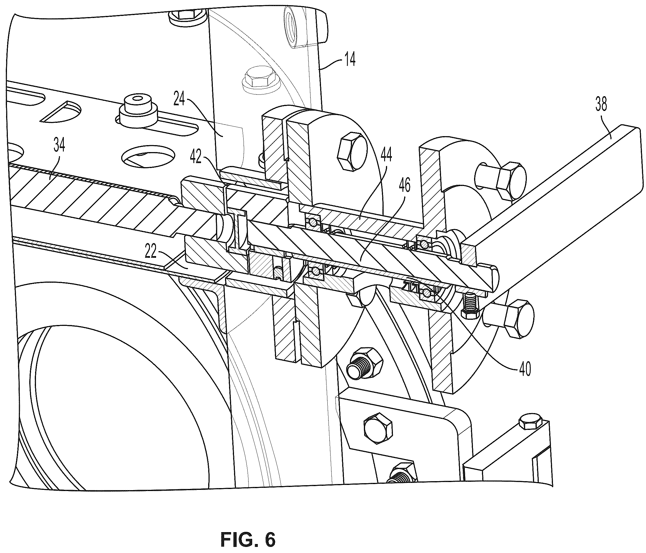 Patent US12157076 Figure 5 – Fractionation tray with adjustable open area for cleaning and/or throughput control