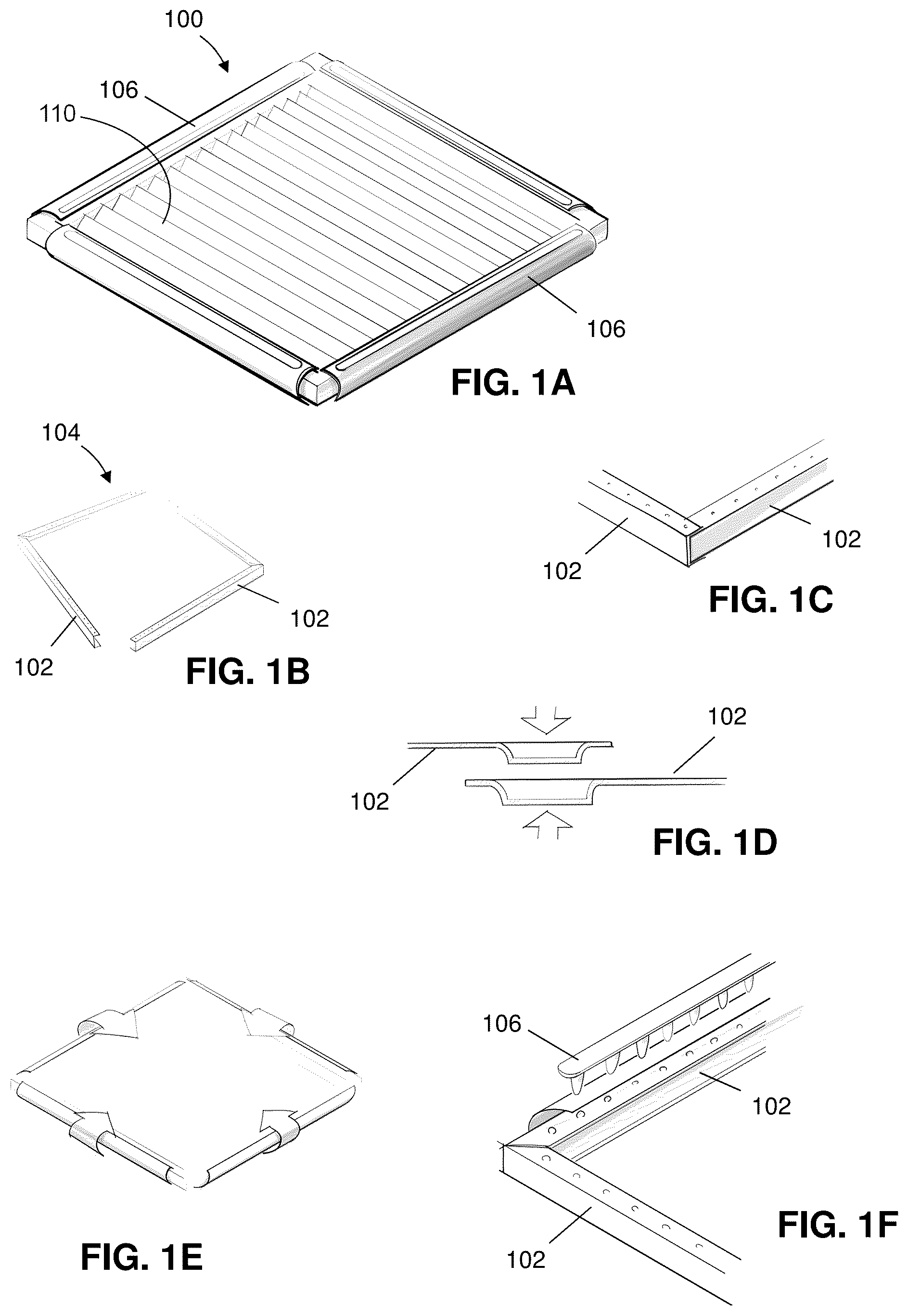 Patent US12157079 Figure 1 – Variable air filter assemblies