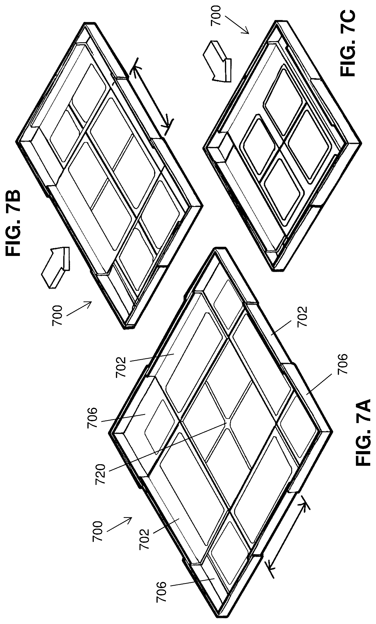 Patent US12157079 Figure 7 – Variable air filter assemblies