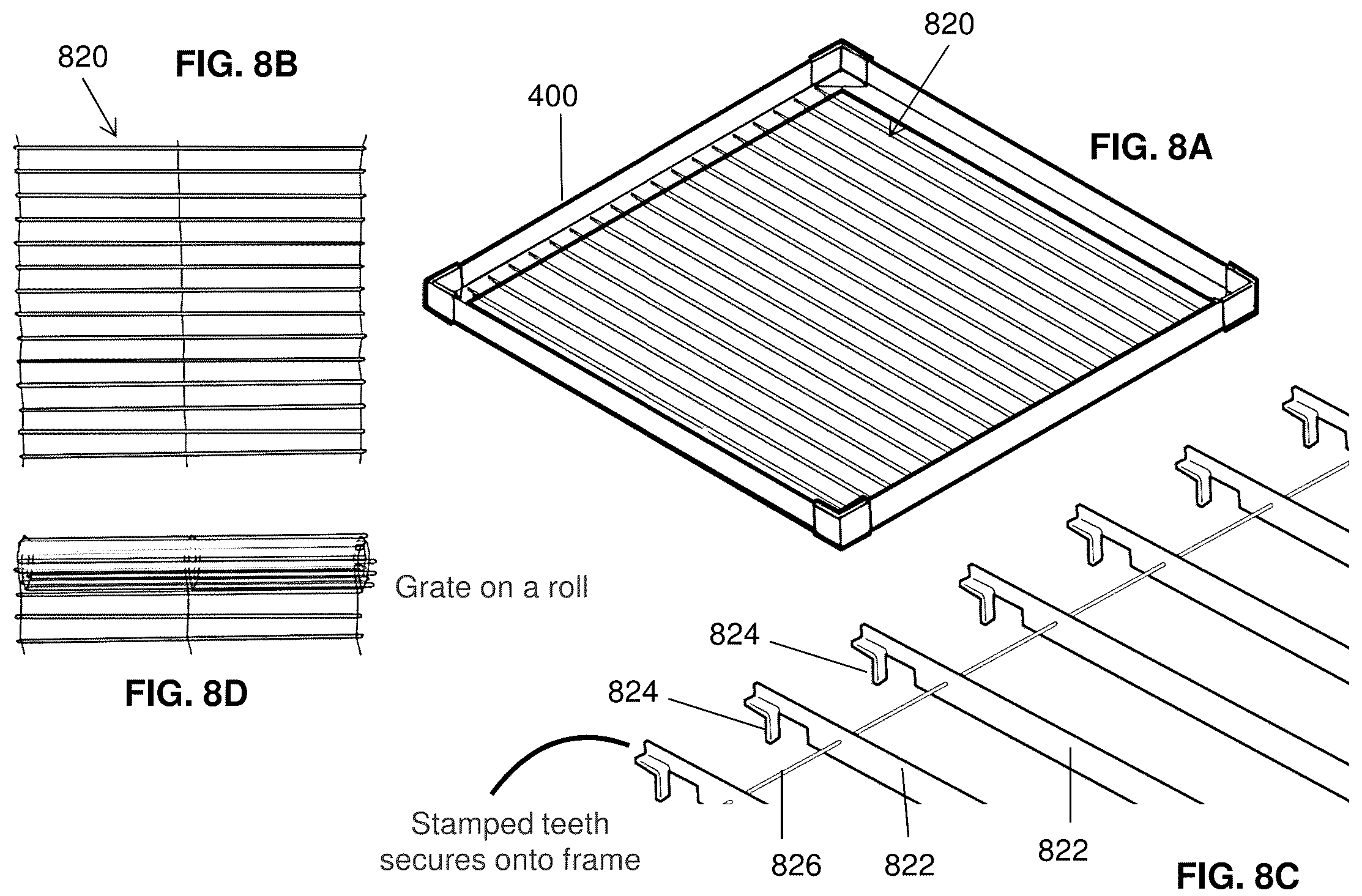 Patent US12157079 Figure 8 – Variable air filter assemblies