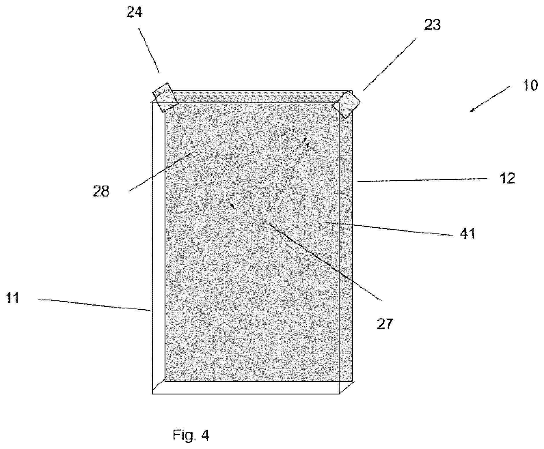 Patent US12157080 Figure 4 – Air filter apparatus, system and method