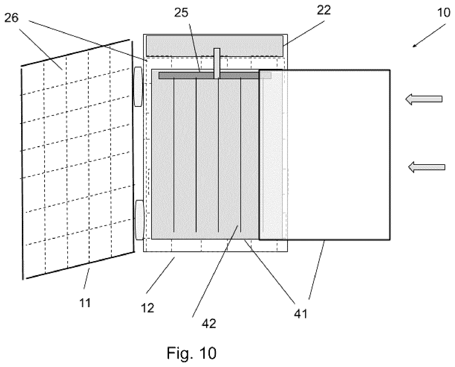 Patent US12157080 Figure 12 – Air filter apparatus, system and method