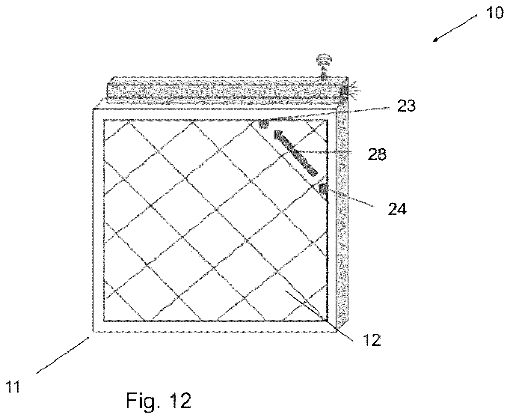 Patent US12157080 Figure 14 – Air filter apparatus, system and method