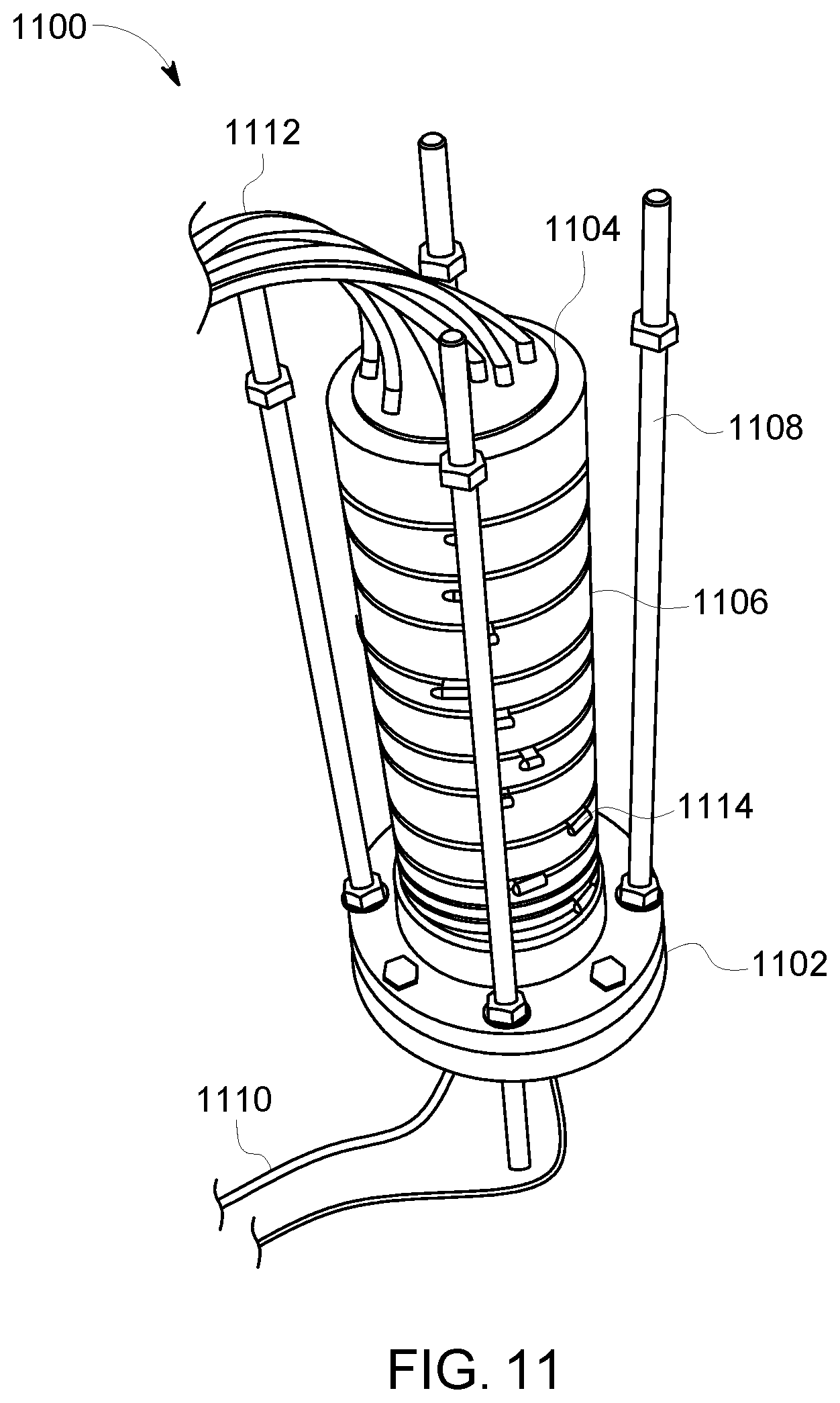 Patent US12157090 Figure 8 – Spiral wound bipolar electrodialysis cell